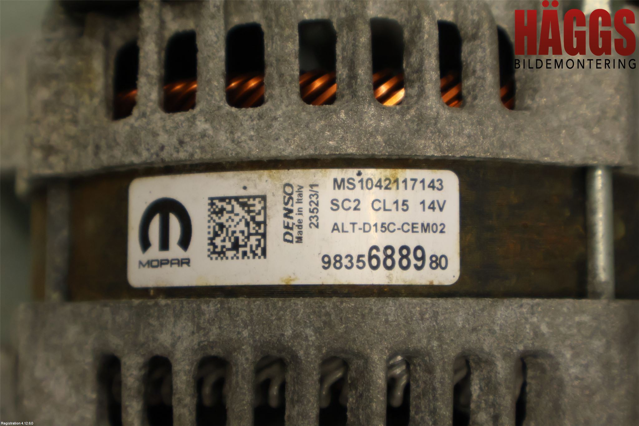 Citroen C4/E-C4 C4X/E-C4X III 21- Generator