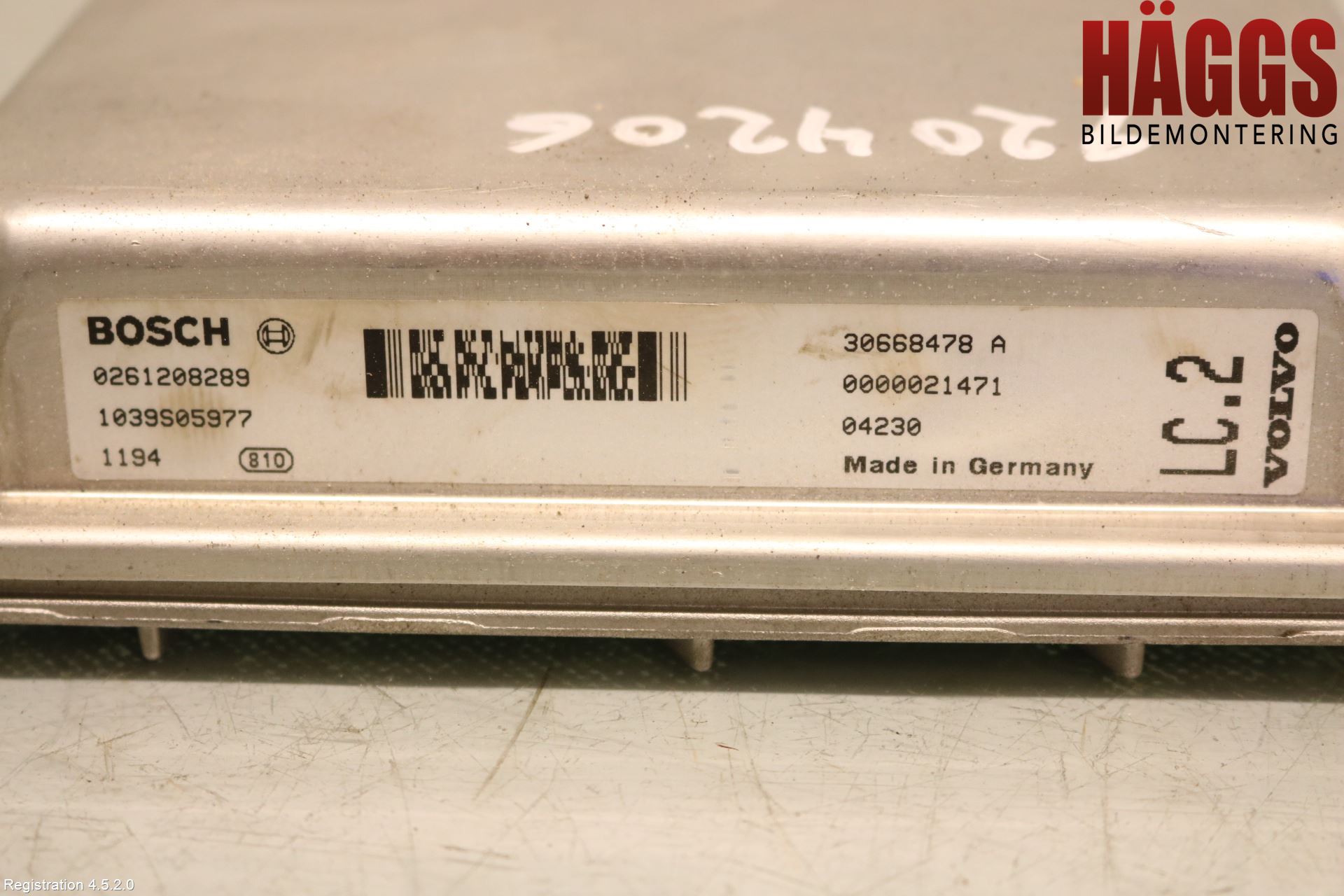 Volvo V70 05-08 Styrenhet Insprut Bensin