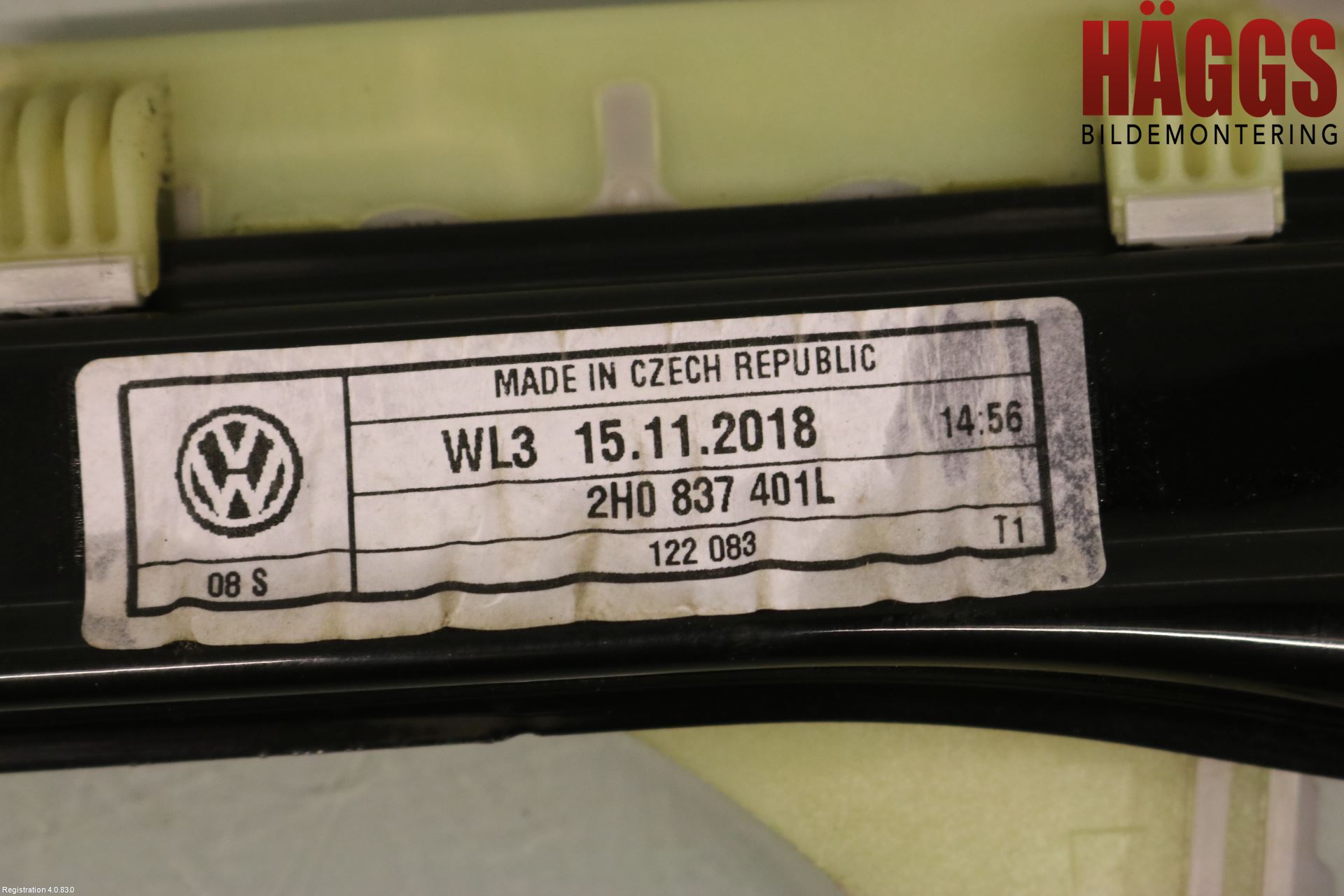 Volkswagen VW AMAROK 2H 10-22 Fönsterhissmekanism