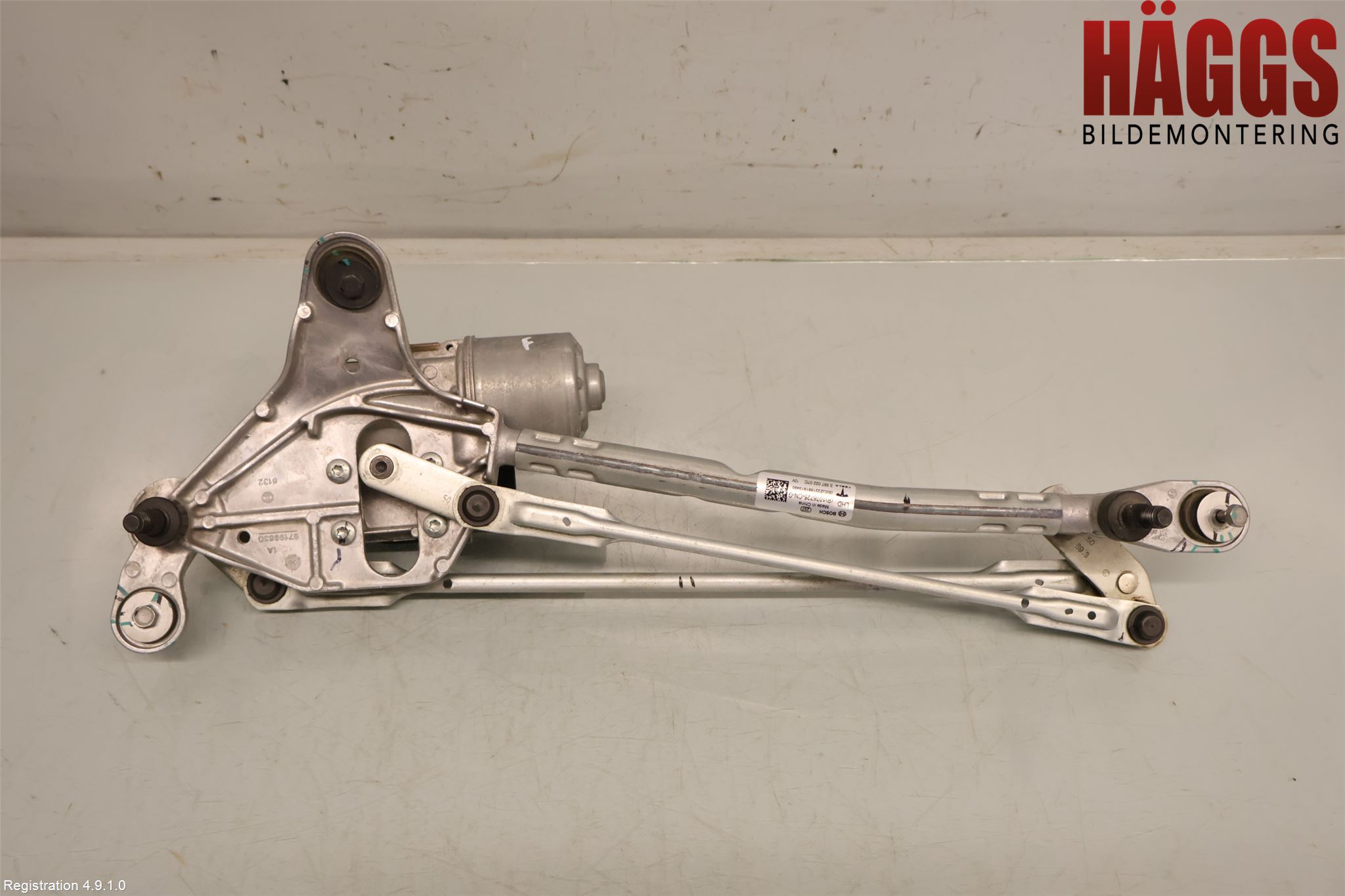 Tesla MODEL 3 17- Torkarmotor Vindruta