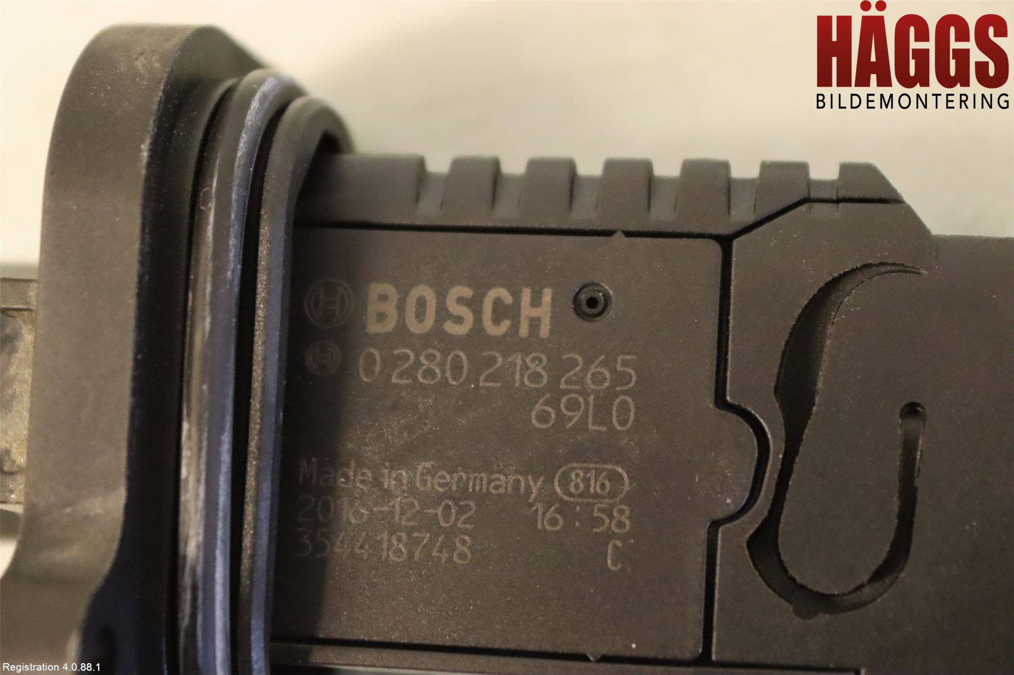 Suzuki VITARA 15- Injluftmassamätare