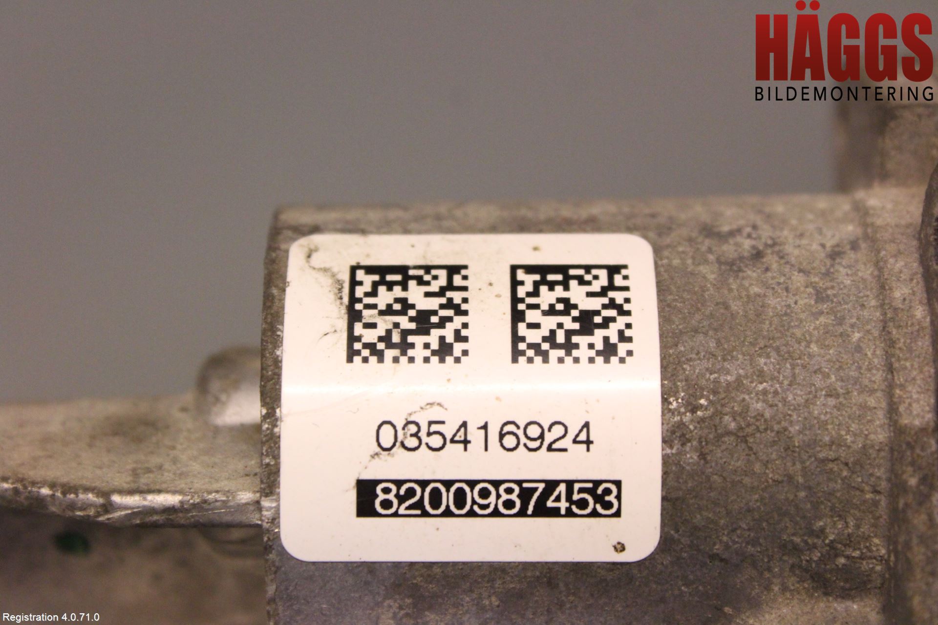 Renault TRAFIC   02-14 Injspjällhus