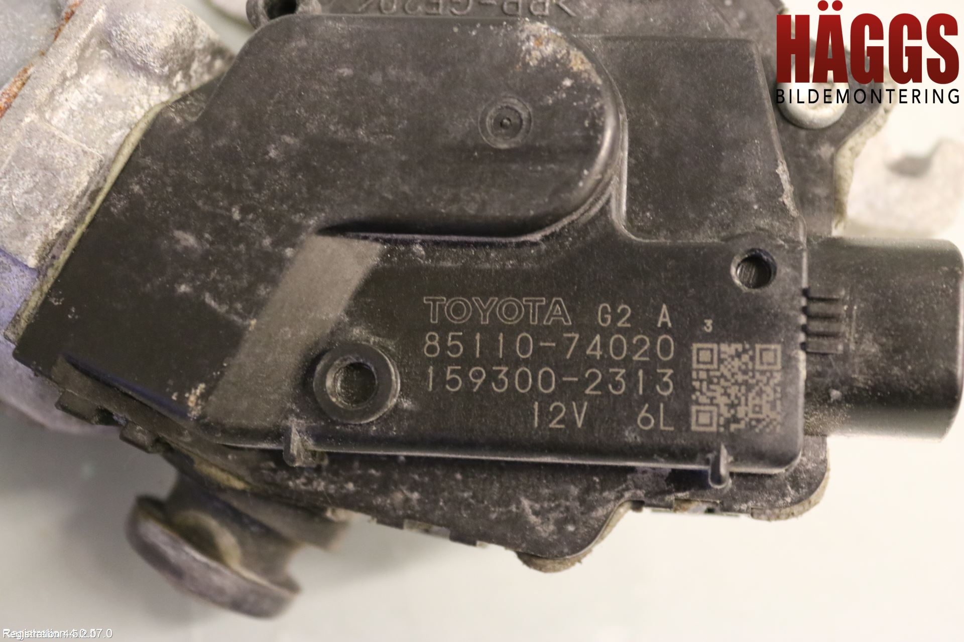 Toyota iQ Torkarmotor Vindruta