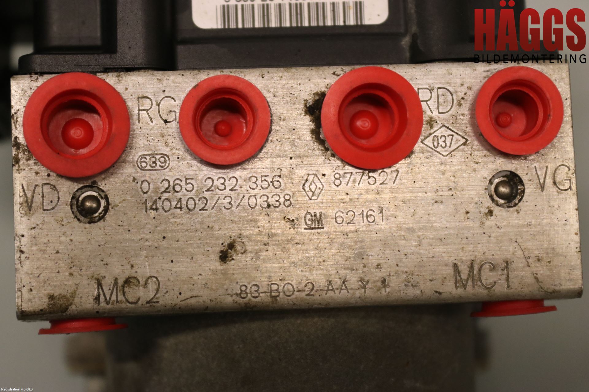 Opel VIVARO 01-14 Abs Hydraulaggregat