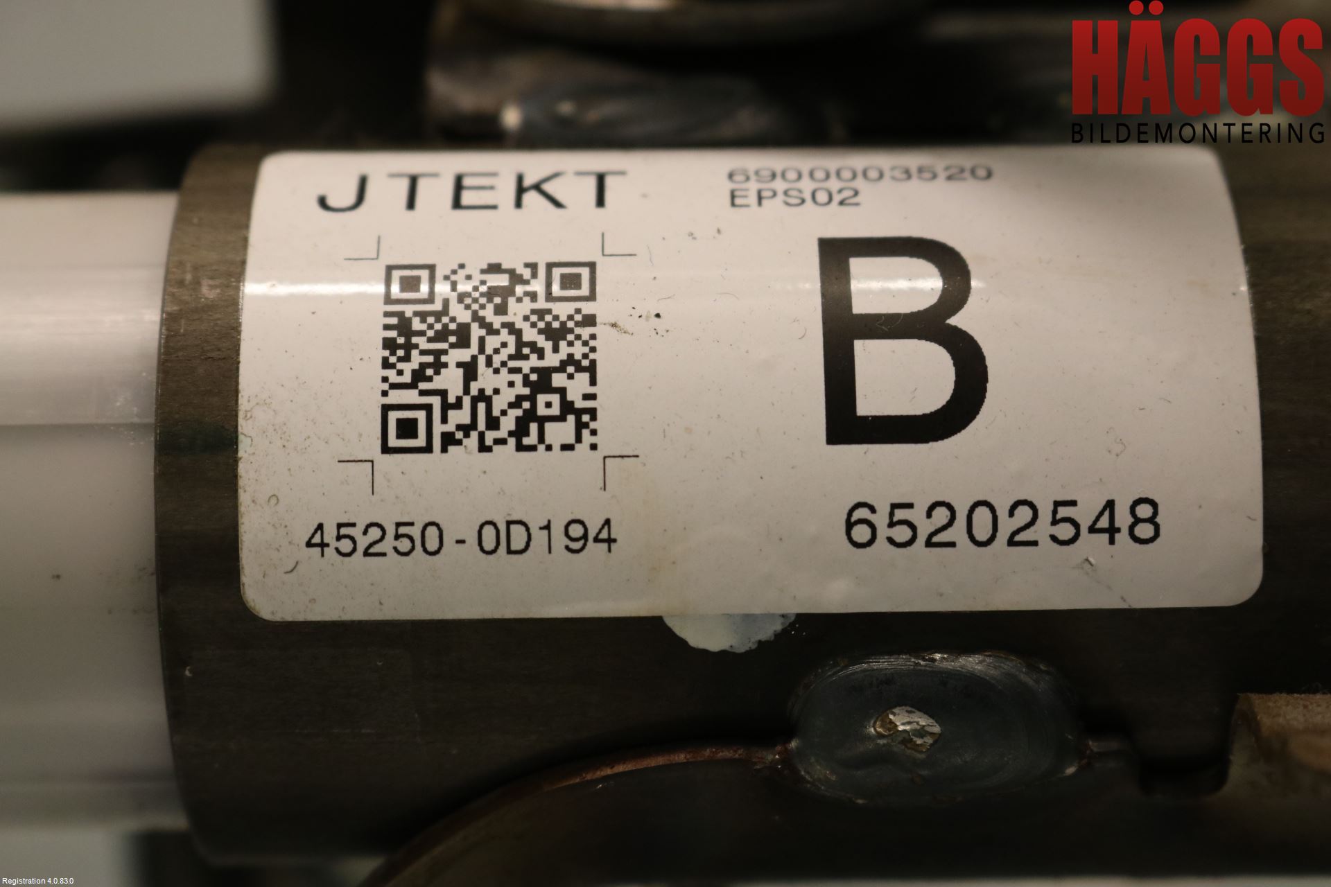 Toyota YARIS XP130 15-20 Rattaxelagg Med Inb Servo