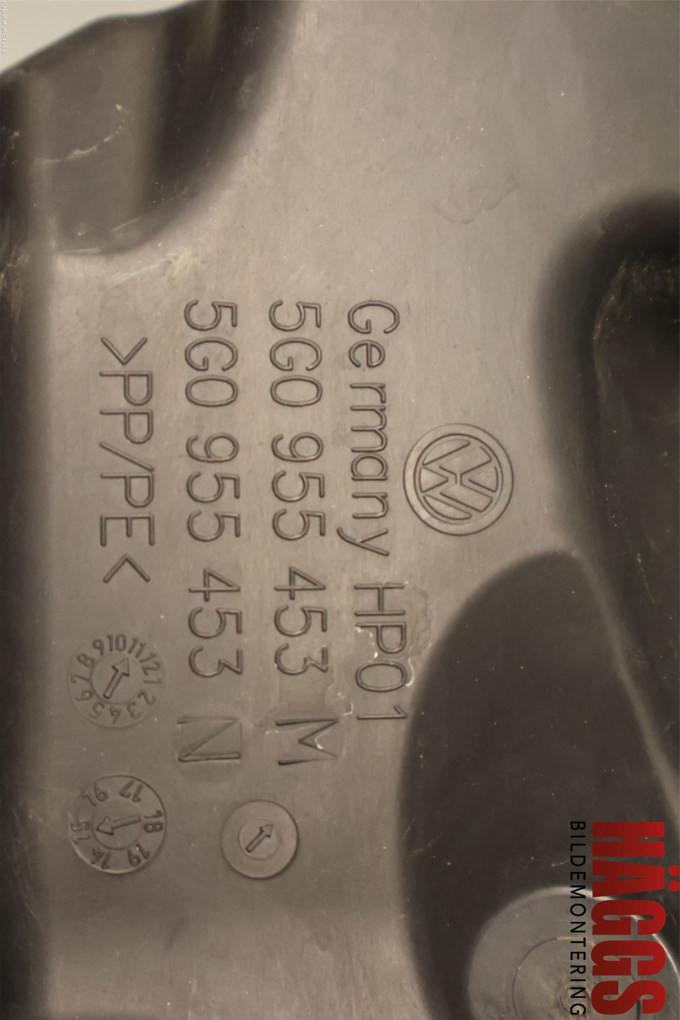 Volkswagen VW GOLF / E-GOLF VII 13-20 Spolartank Vindruta-Strål