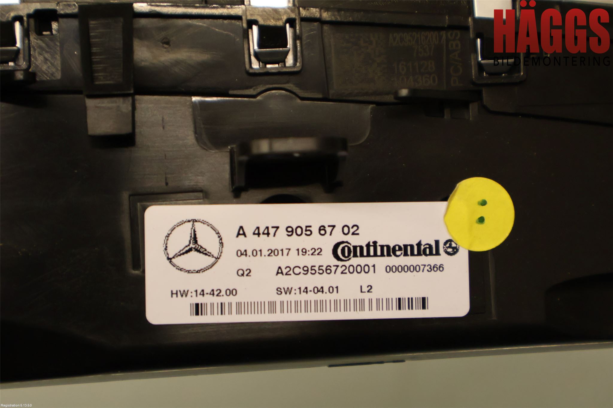 Mercedes-Benz MB VITO/V-KLASS (W640,W447,W448) 14- Ac Styrenhet Ac Manöveren