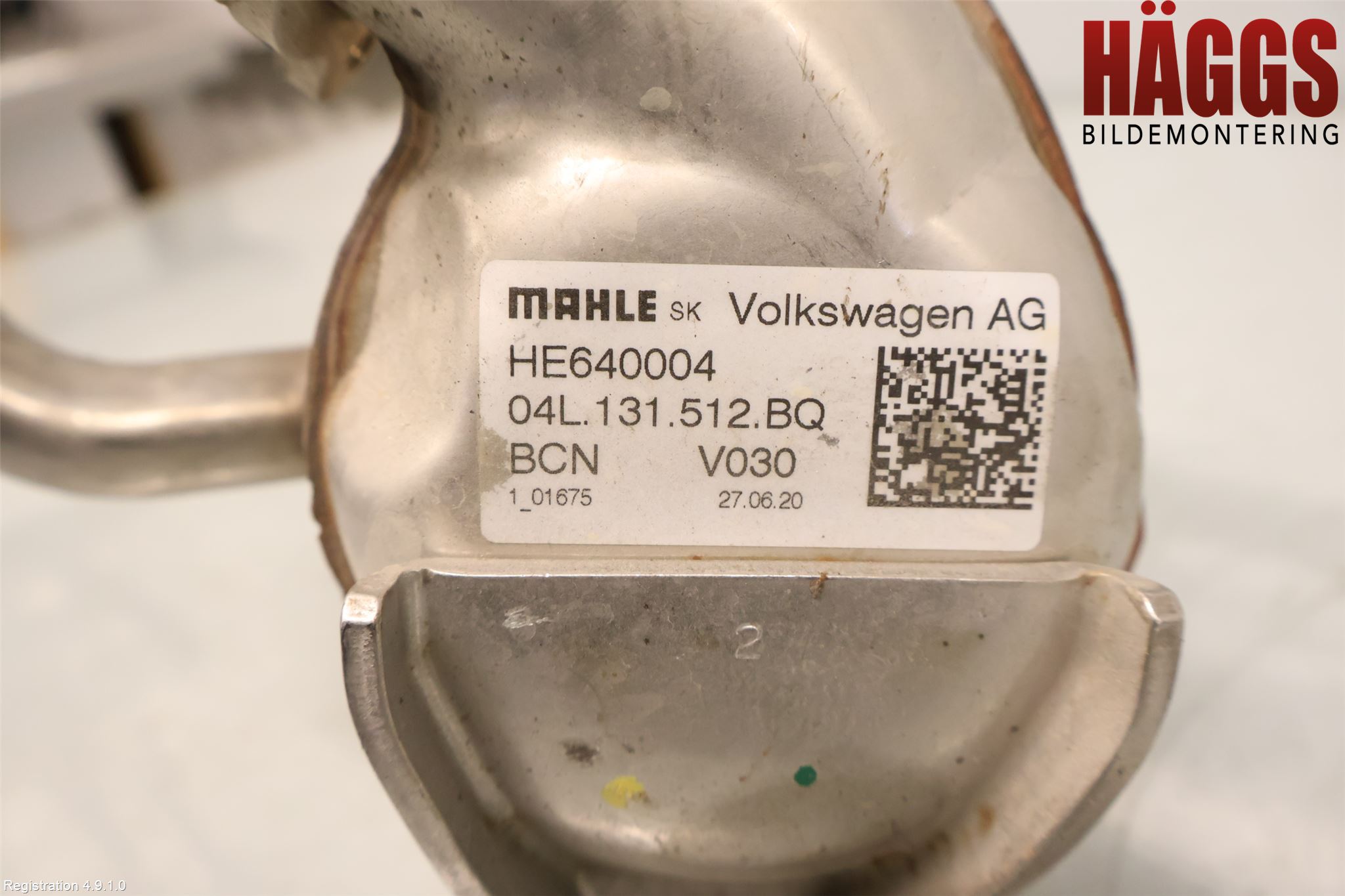 Volkswagen VW PASSAT 20-24 Avgaskylare