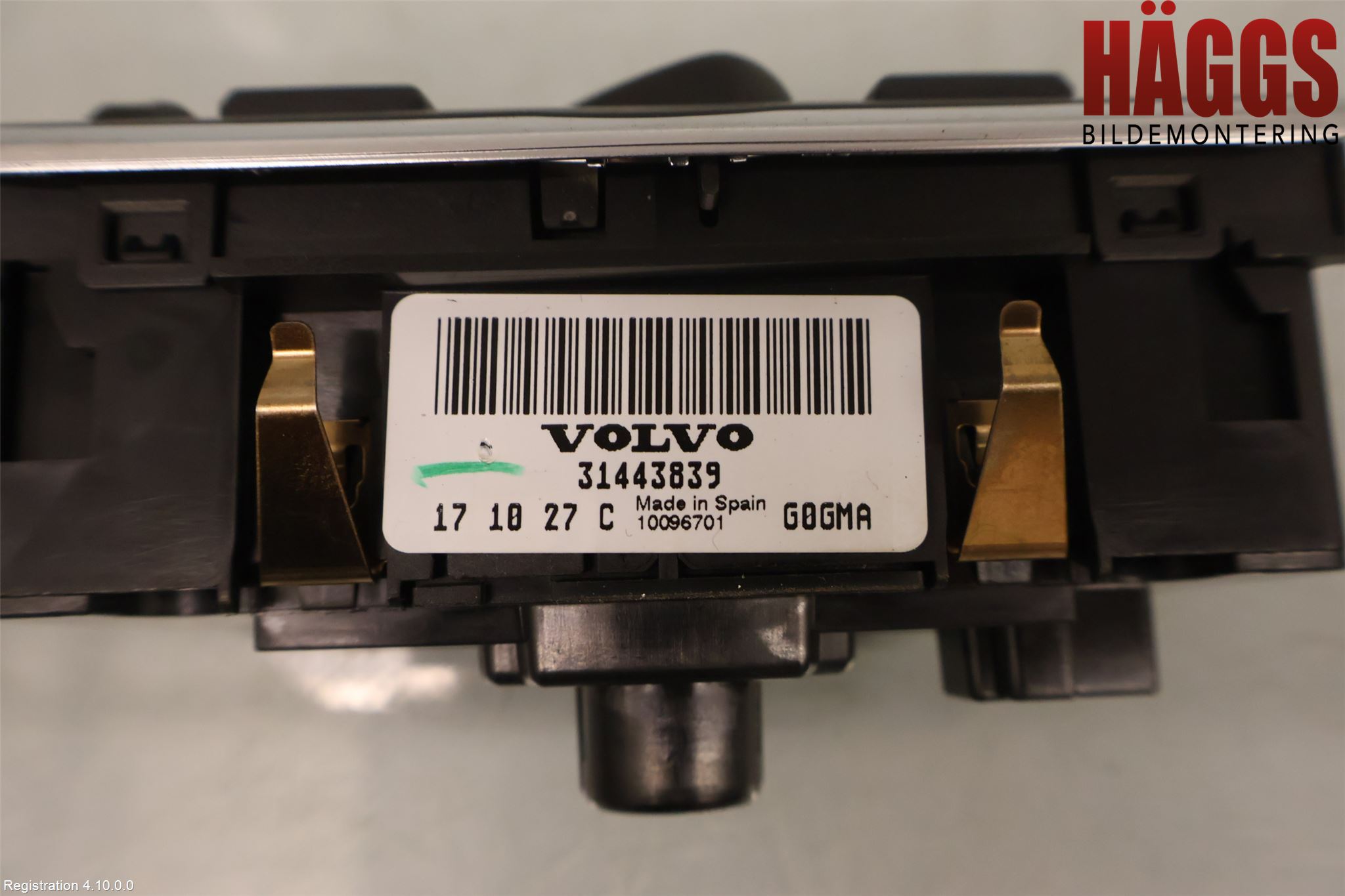 Volvo V60 CROSS COUNTRY 16-18 Strömställare Ljus