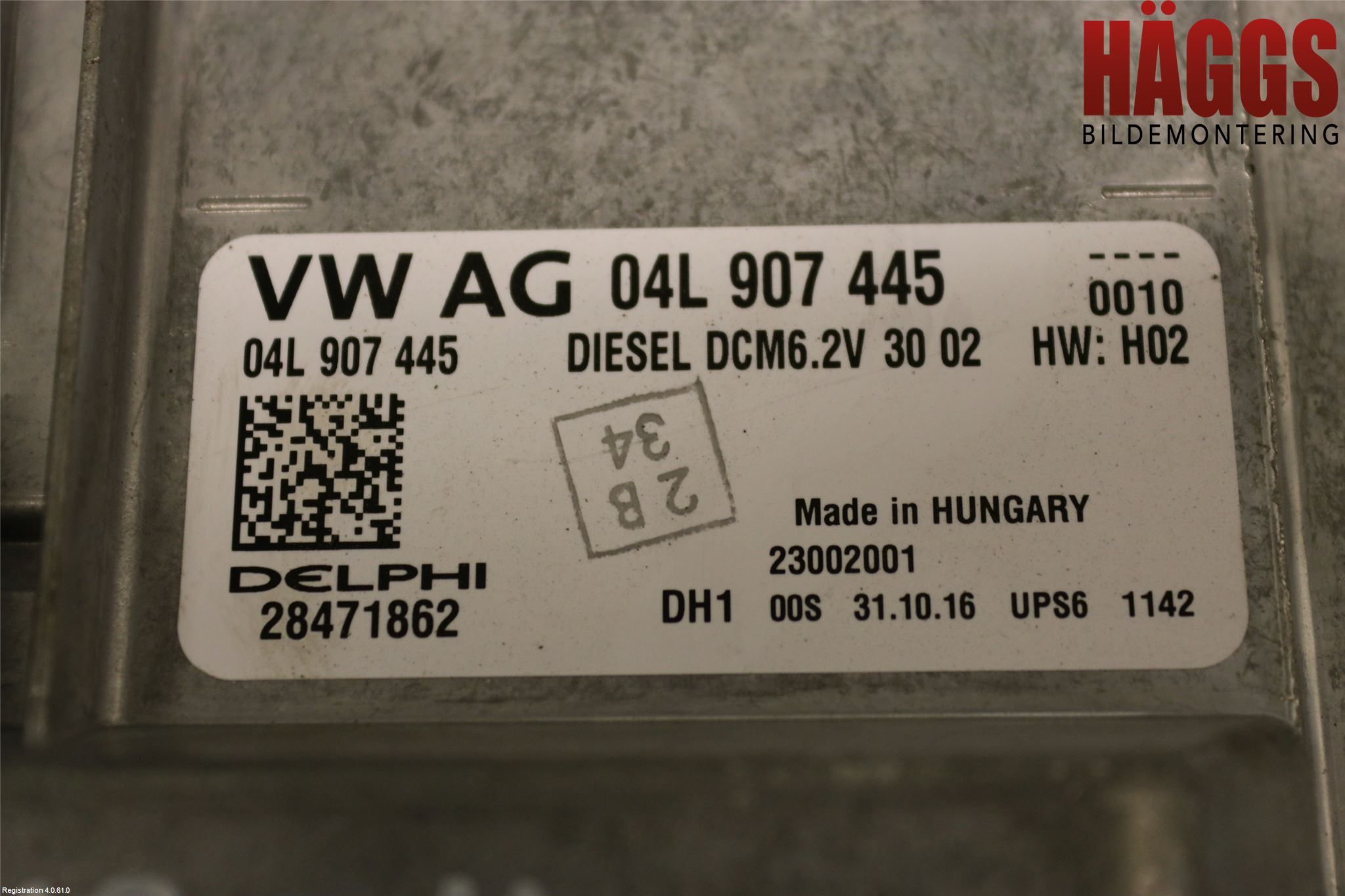 Volkswagen VW TRANSP/CARAVELLE (T6) 16-22 Styrenhet Insprut Bensin