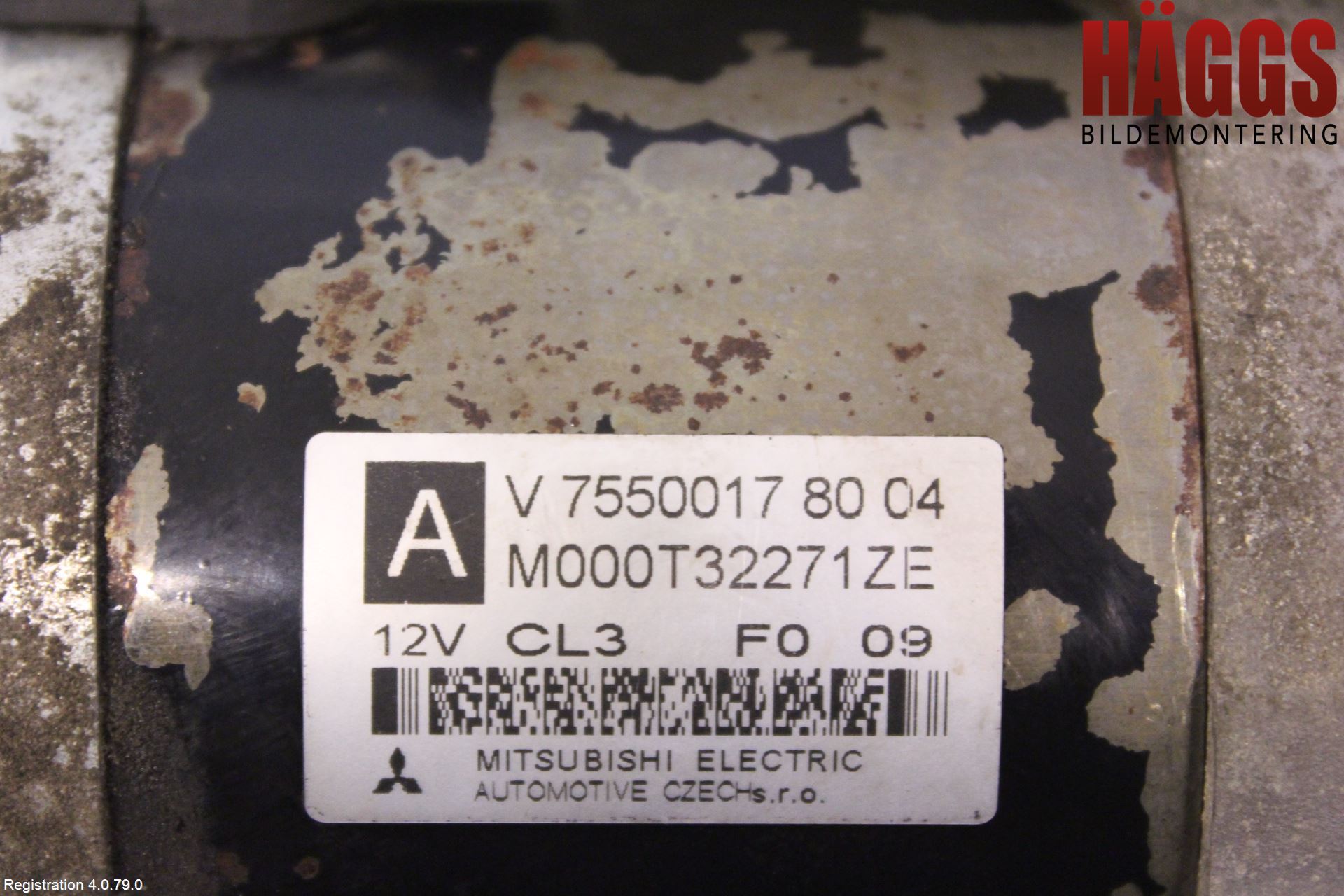 Peugeot 3008 09-16 Startmotor