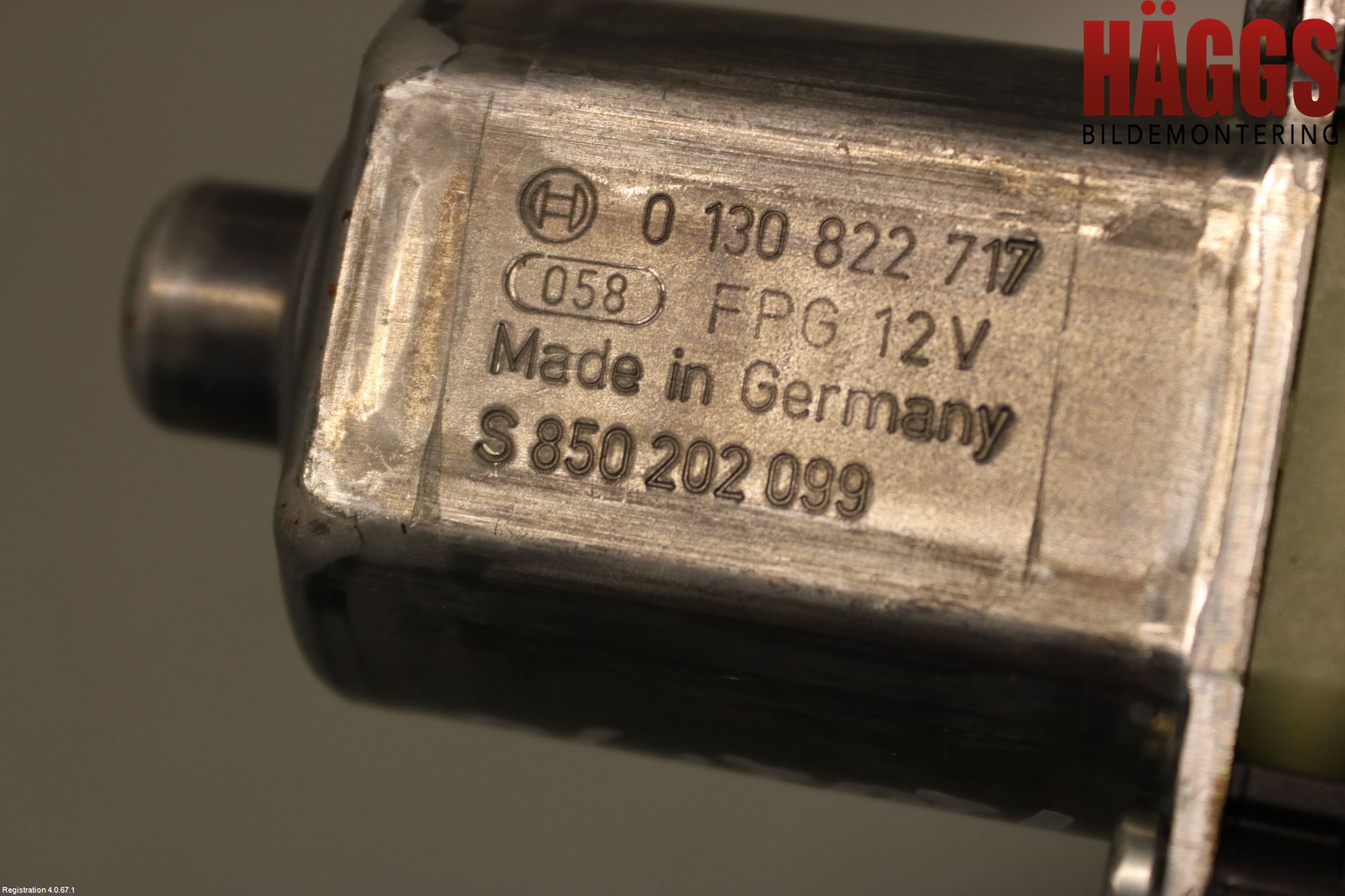 Audi A3/S3 8V 13-20 Fönsterhissmotor