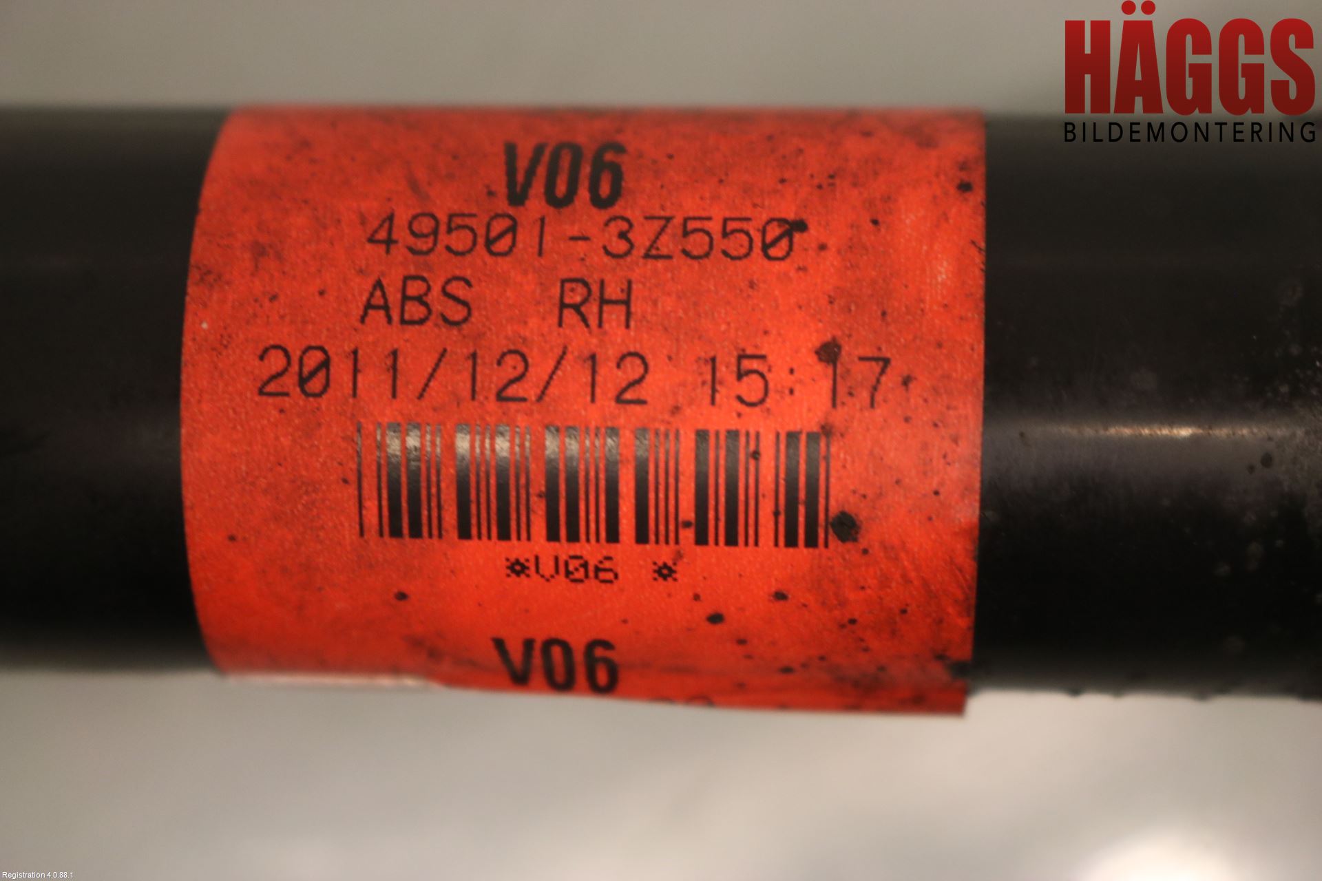 Hyundai i40 08-15 Drivaxel Fram Höger