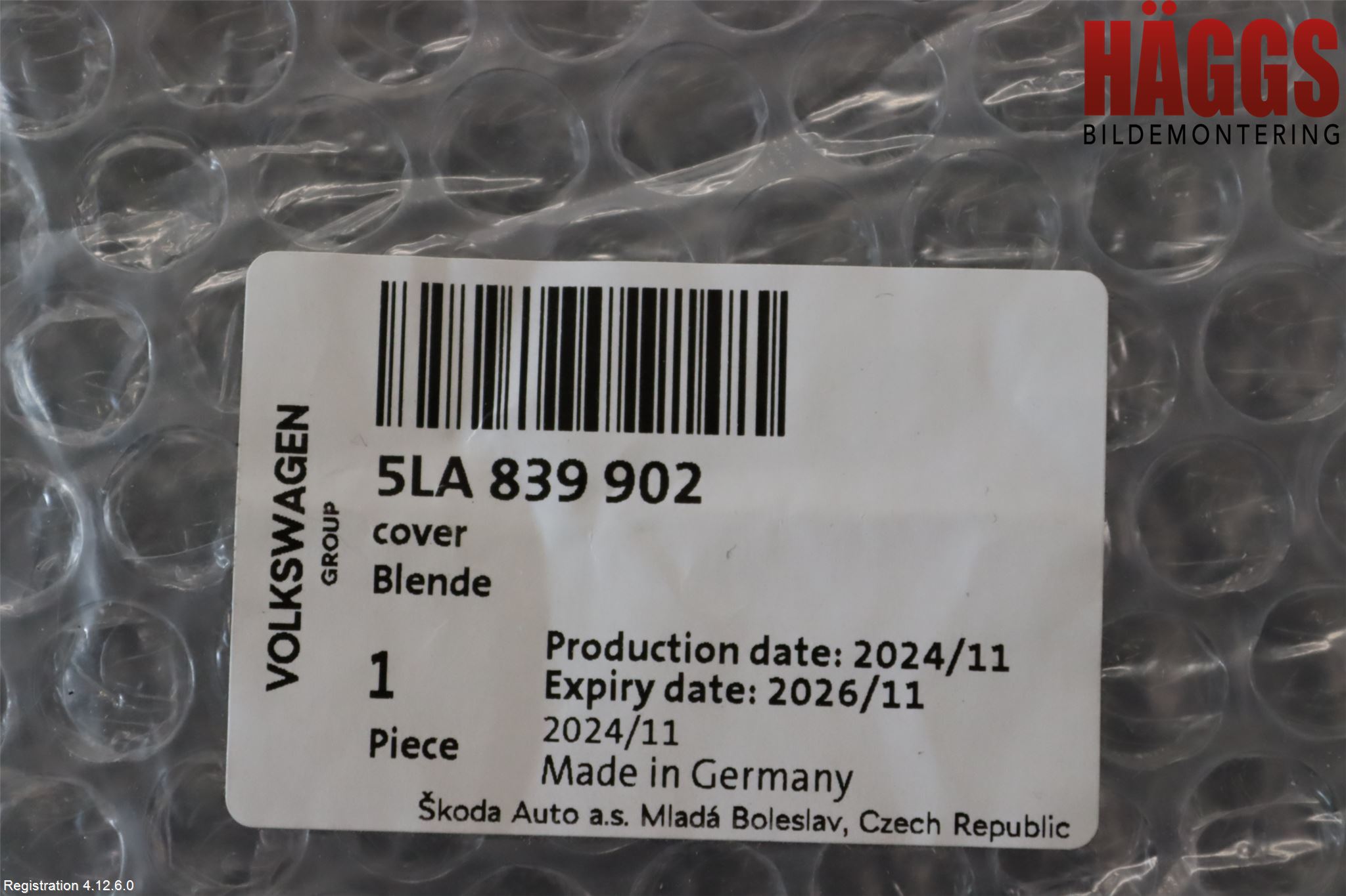 Skoda ENYAQ iV 21- Dörr Dekorlist Bak Hö