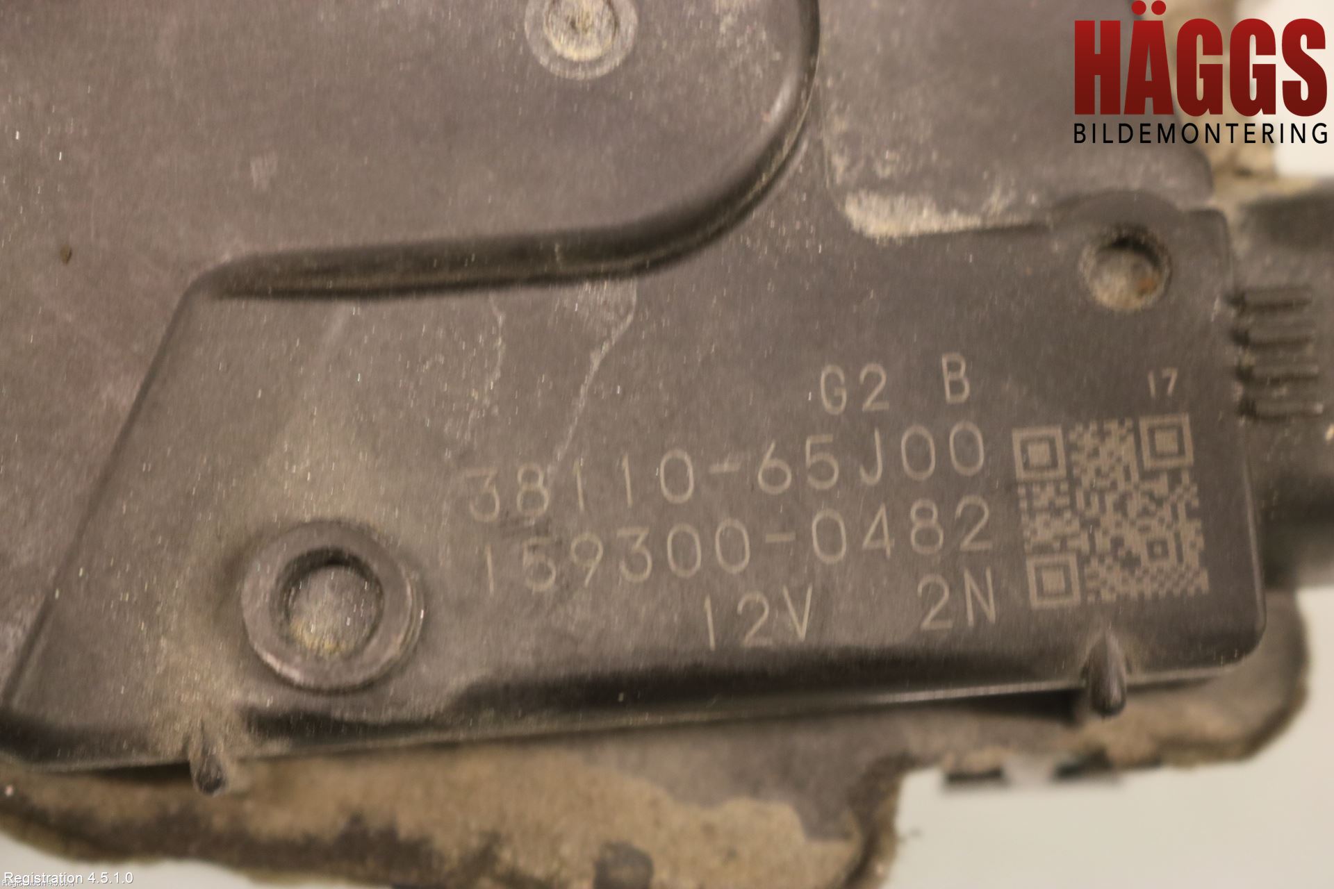 Suzuki GRAND VITARA II 06-14 Torkarmotor Vindruta