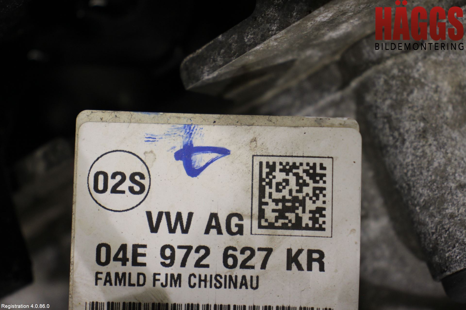 Volkswagen VW GOLF / E-GOLF VII 13-20 Motor Bensin
