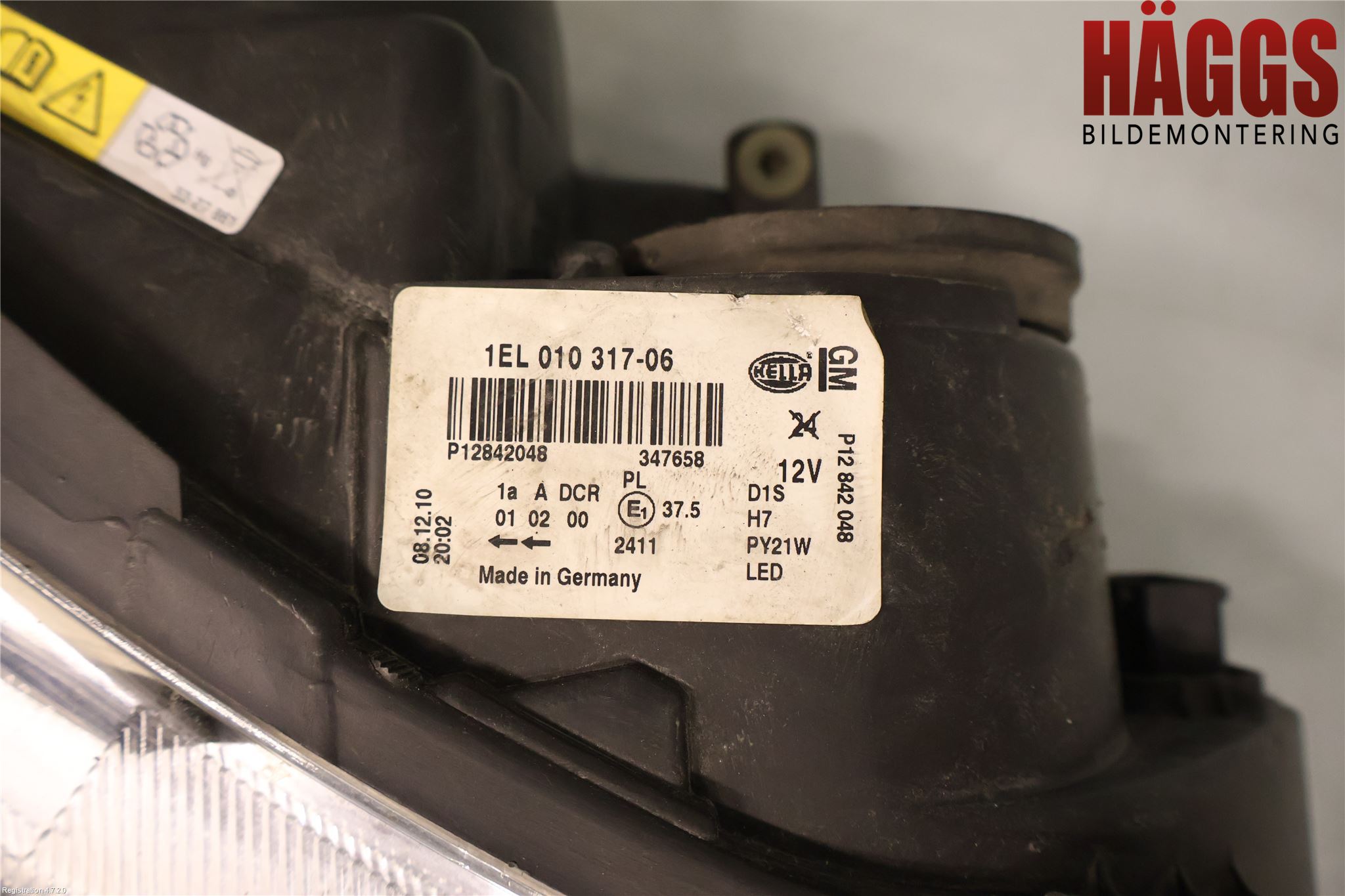 Saab 9-3 VER2/VER3 08-15 Strålkastare Höger