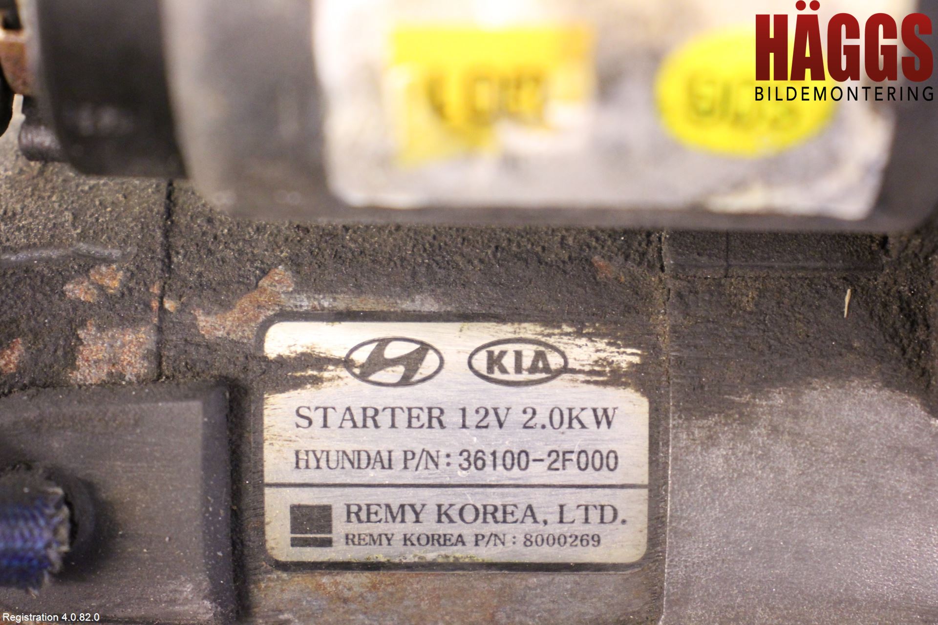 Hyundai SANTA FE  06-12 Startmotor Diesel