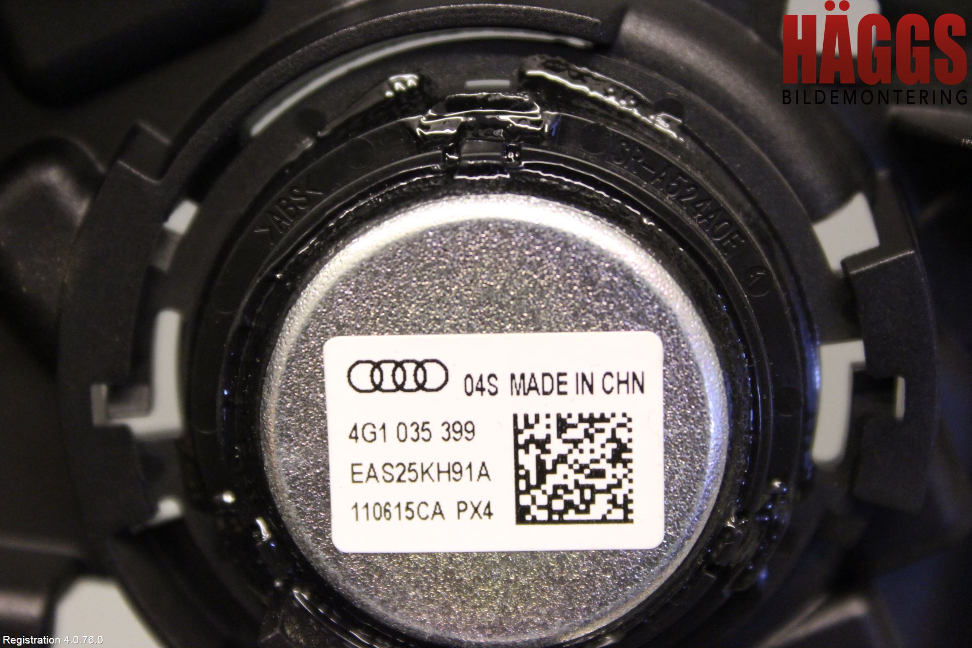 Audi A6/S6 4G 11-18 Dörrhandtag Inre Hö