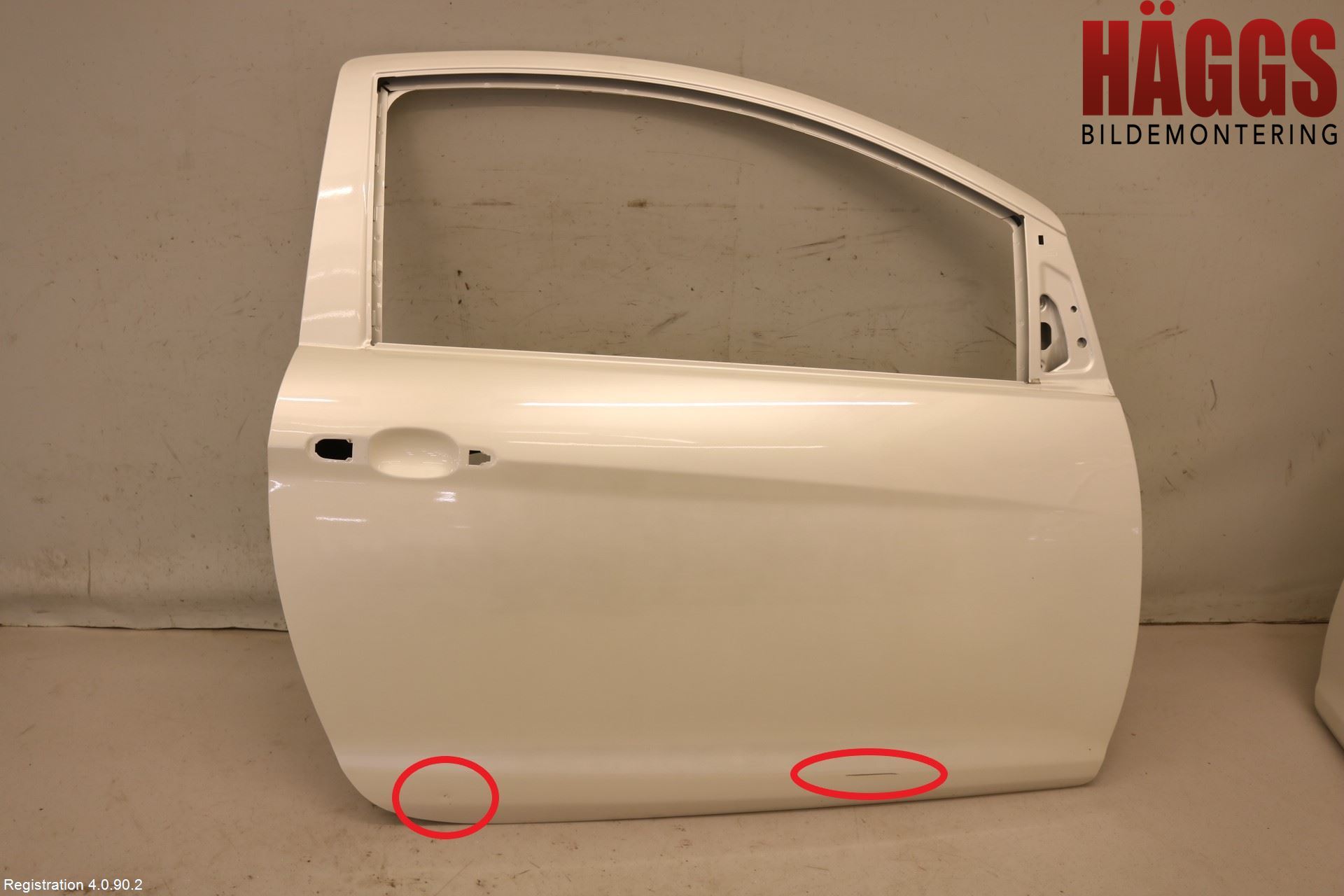 Ford KA 09-16 Dörr 2D Höger