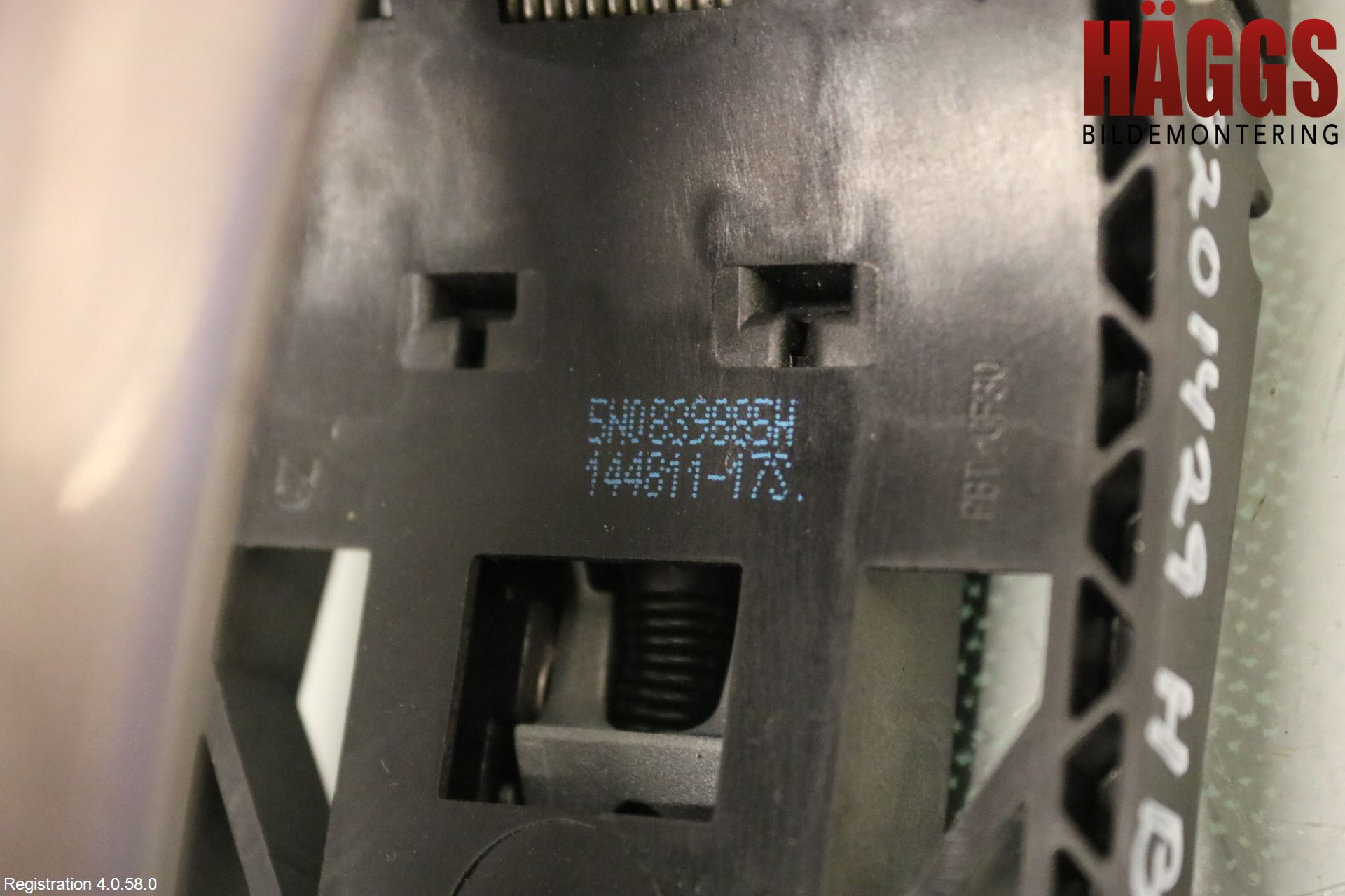 Skoda SUPERB 09-15 Dörrhandtag Yttre Hö
