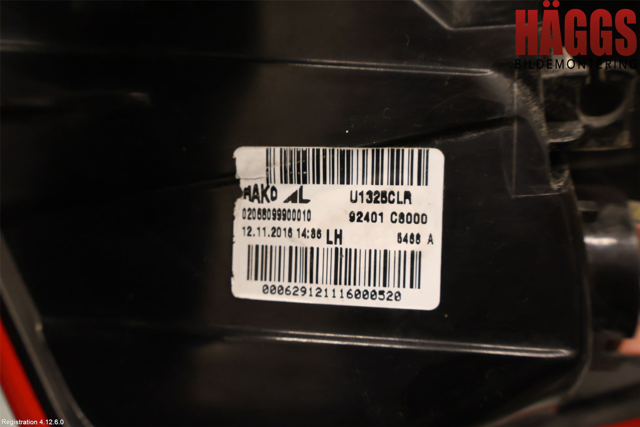 Hyundai i20 GB 15-20 Bakljus Vänster