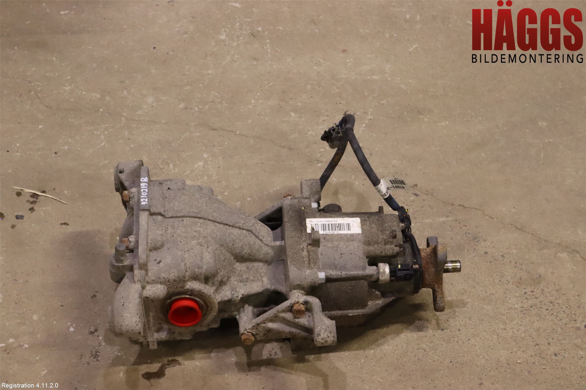 Kia SORENTO 15-20 Bakväxel-Diff