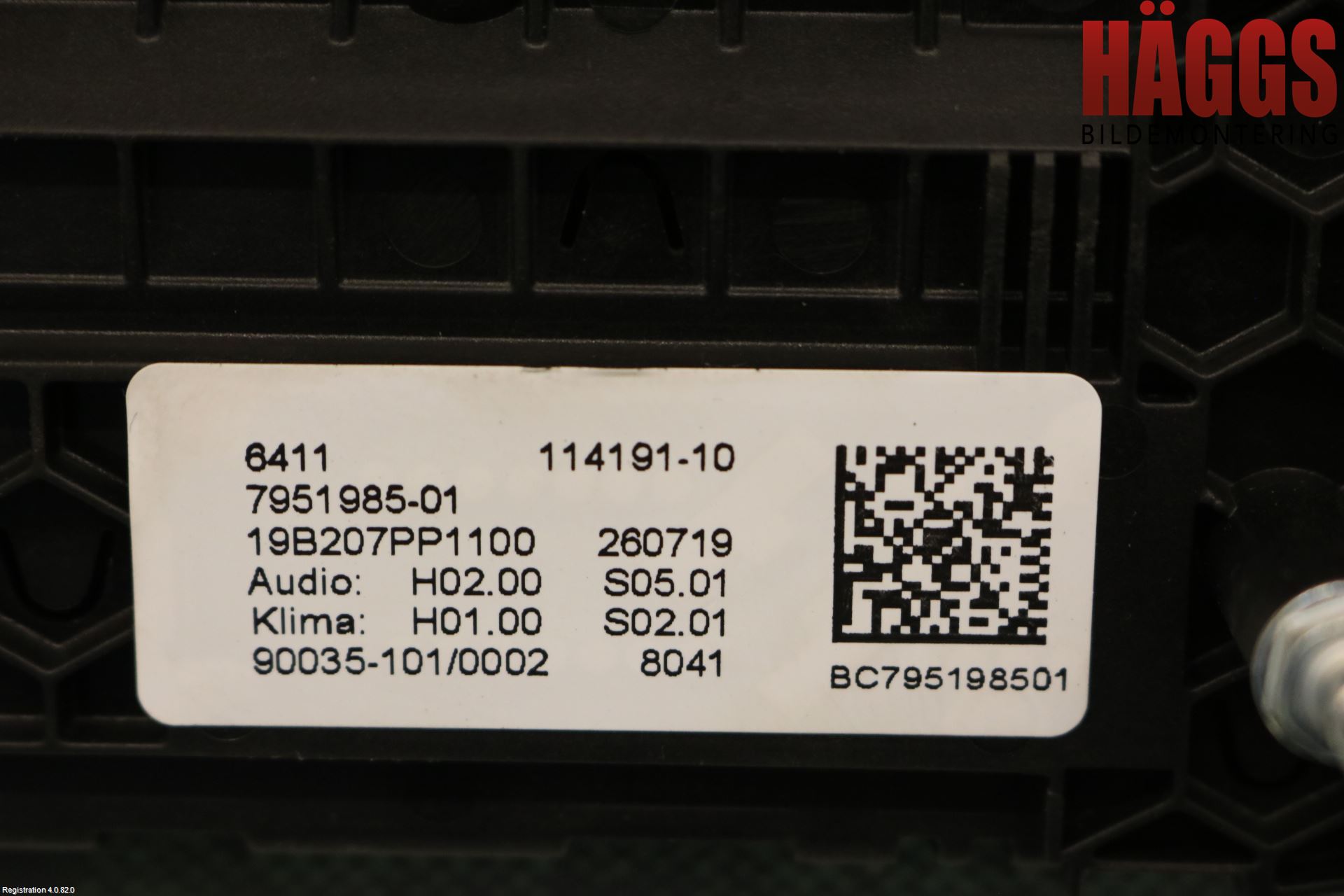 BMW X3 G01 18- Ac Styrenhet Ac Manöveren