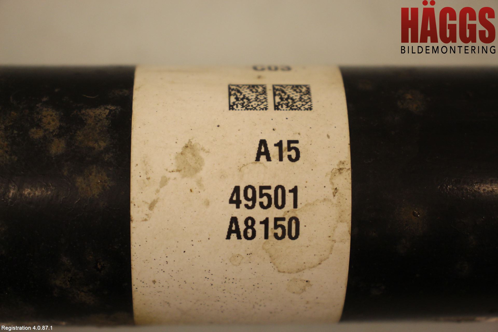 Kia OPTIMA 16-20 Drivaxel Fram Höger
