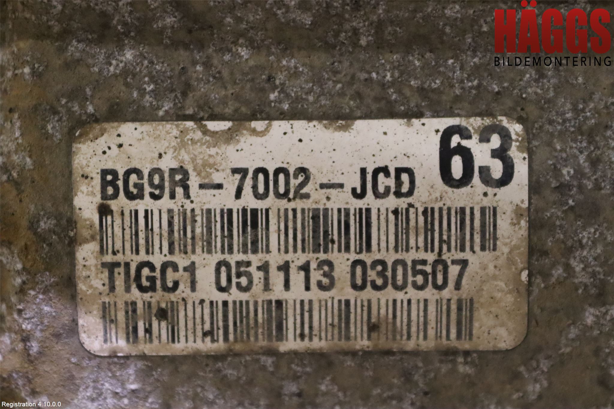 Volvo V60 11-13 Växellåda Man 6 Vxl