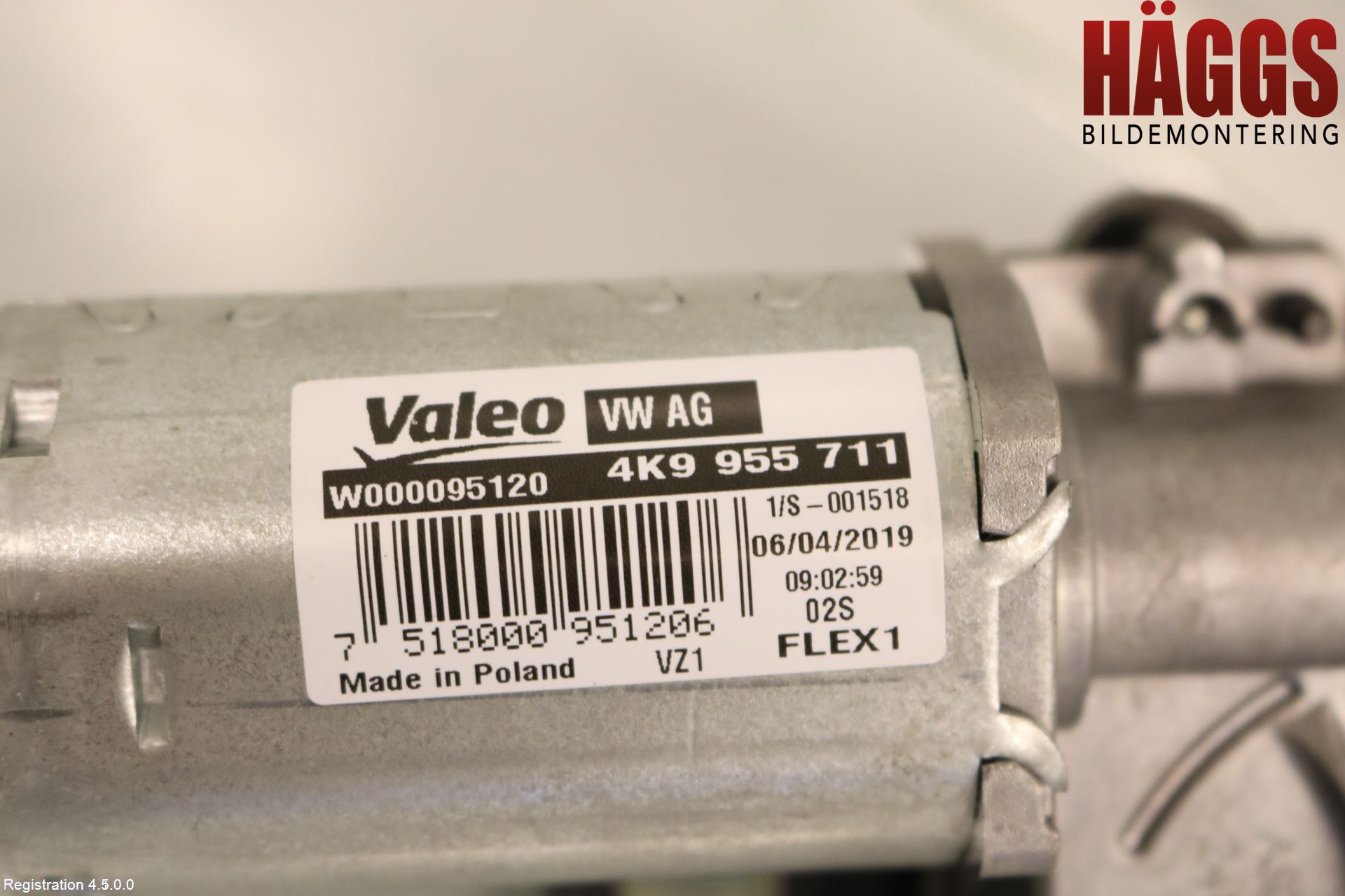 Audi A6 F2/C8 19- Torkarmotor Baklucka