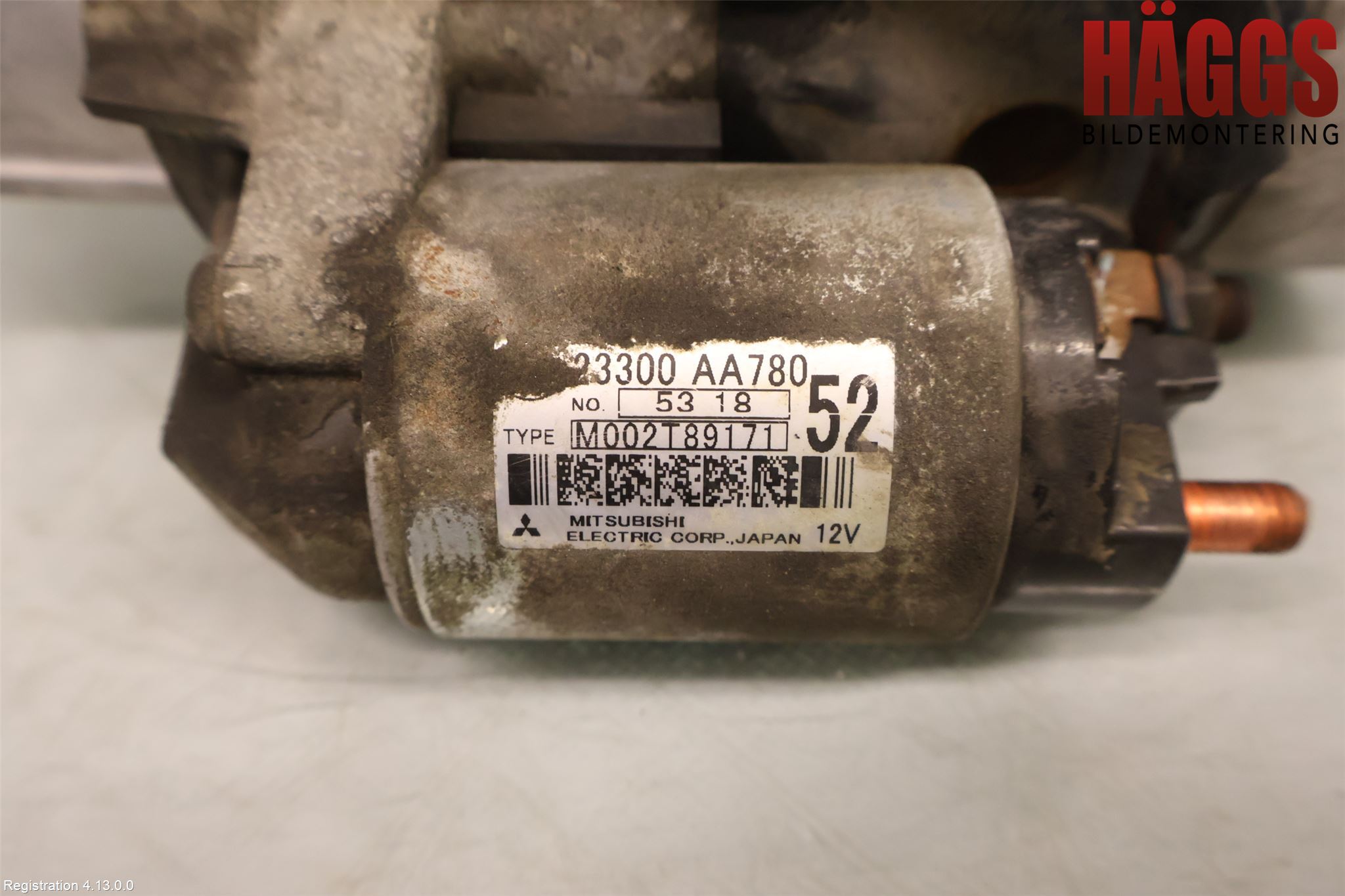 Subaru OUTBACK 15-20 Startmotor Diesel