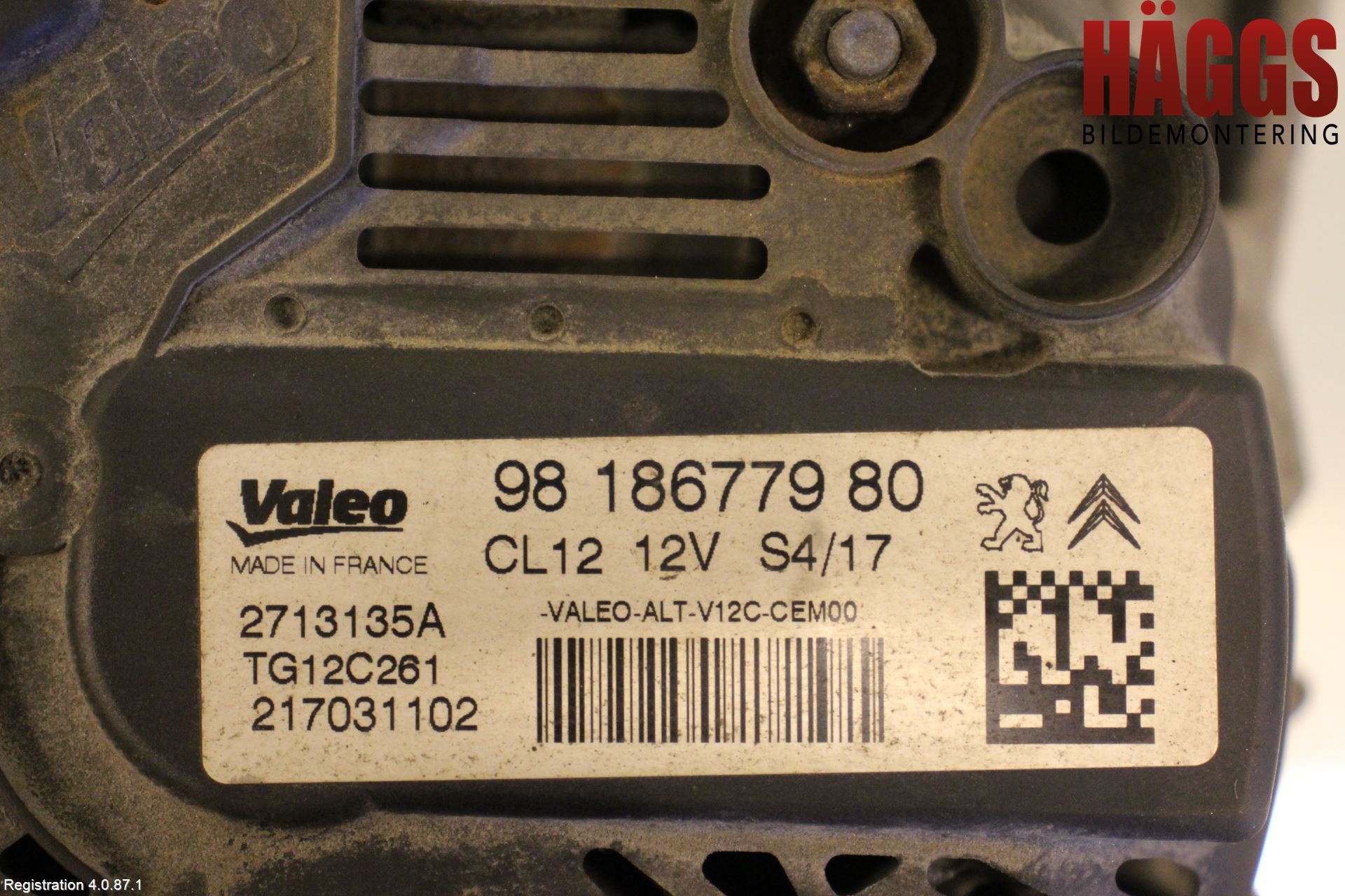 Peugeot PEUGOT 208 16-19 Generator