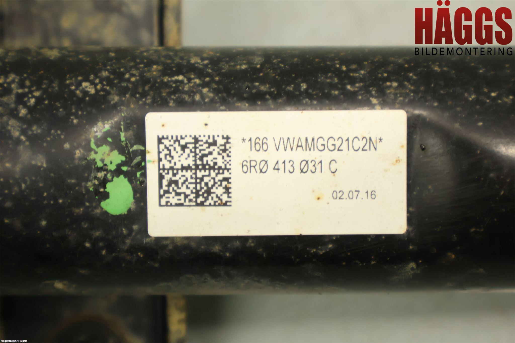 Volkswagen VW POLO 10-17 Fjäderben Fram Vänster