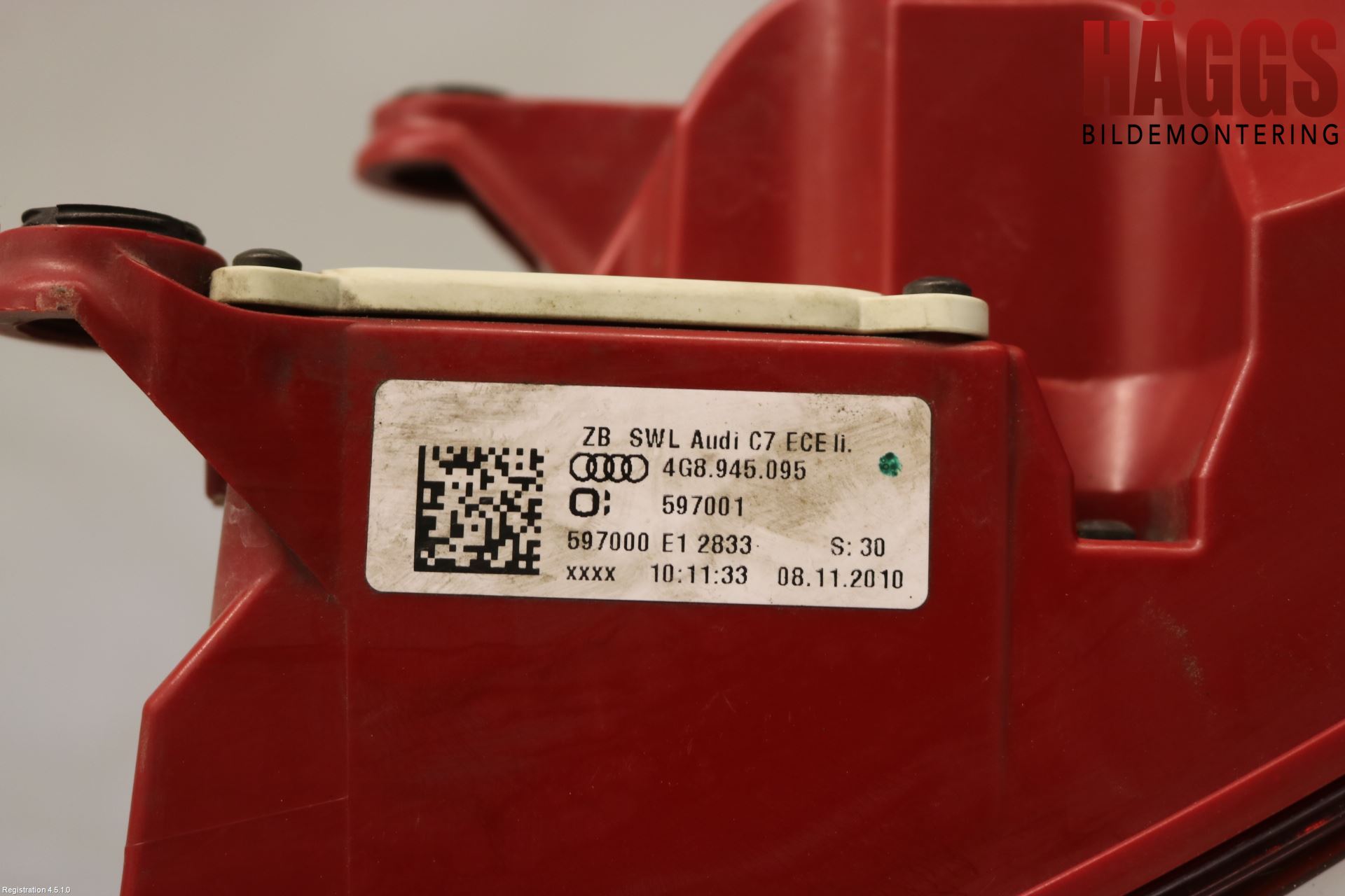 Audi A7/S7 4G 11-17 Bakljus Vänster