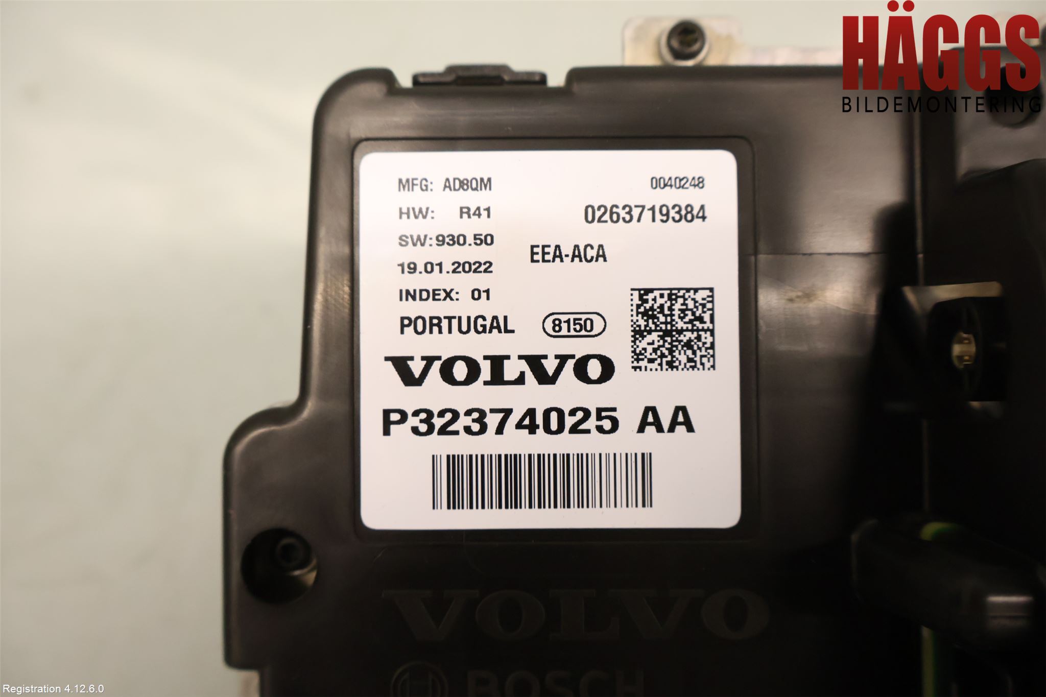 Volvo V60 CROSS COUNTRY 19- Instrument Komb