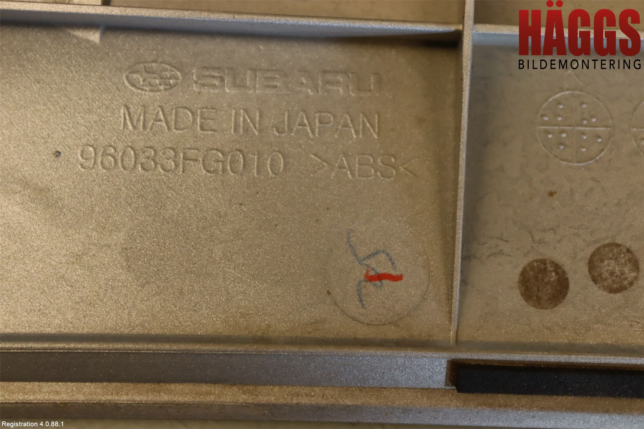 Subaru IMPREZA III 08-11 Spoiler Baklucka