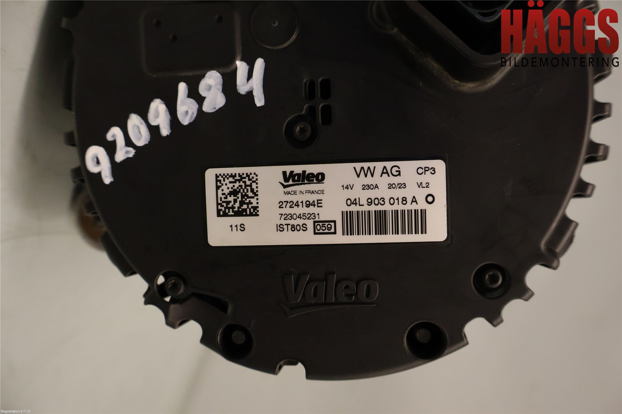 Audi A6 F2/C8 19- Generator