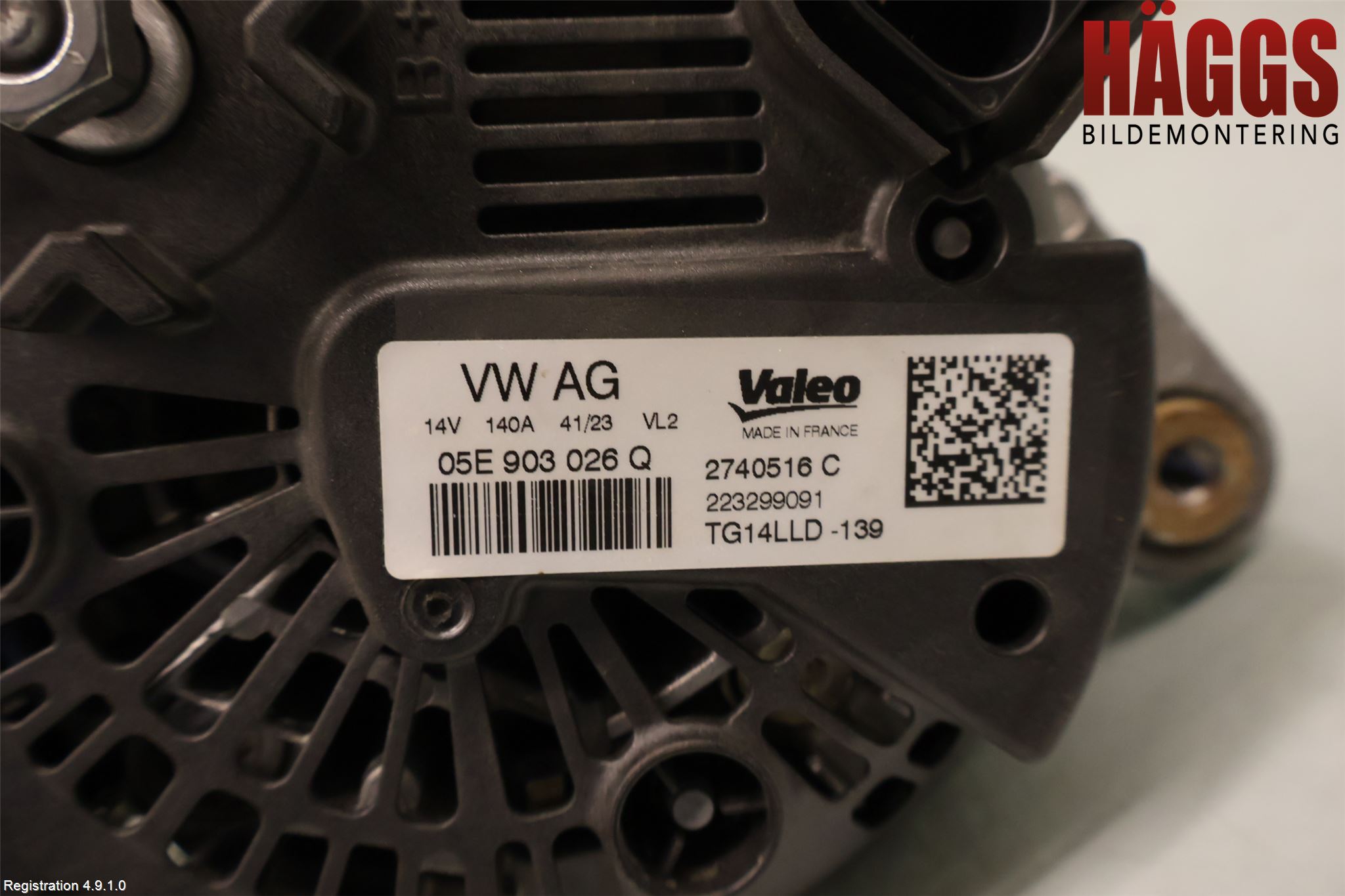 Skoda FABIA 22- Generator