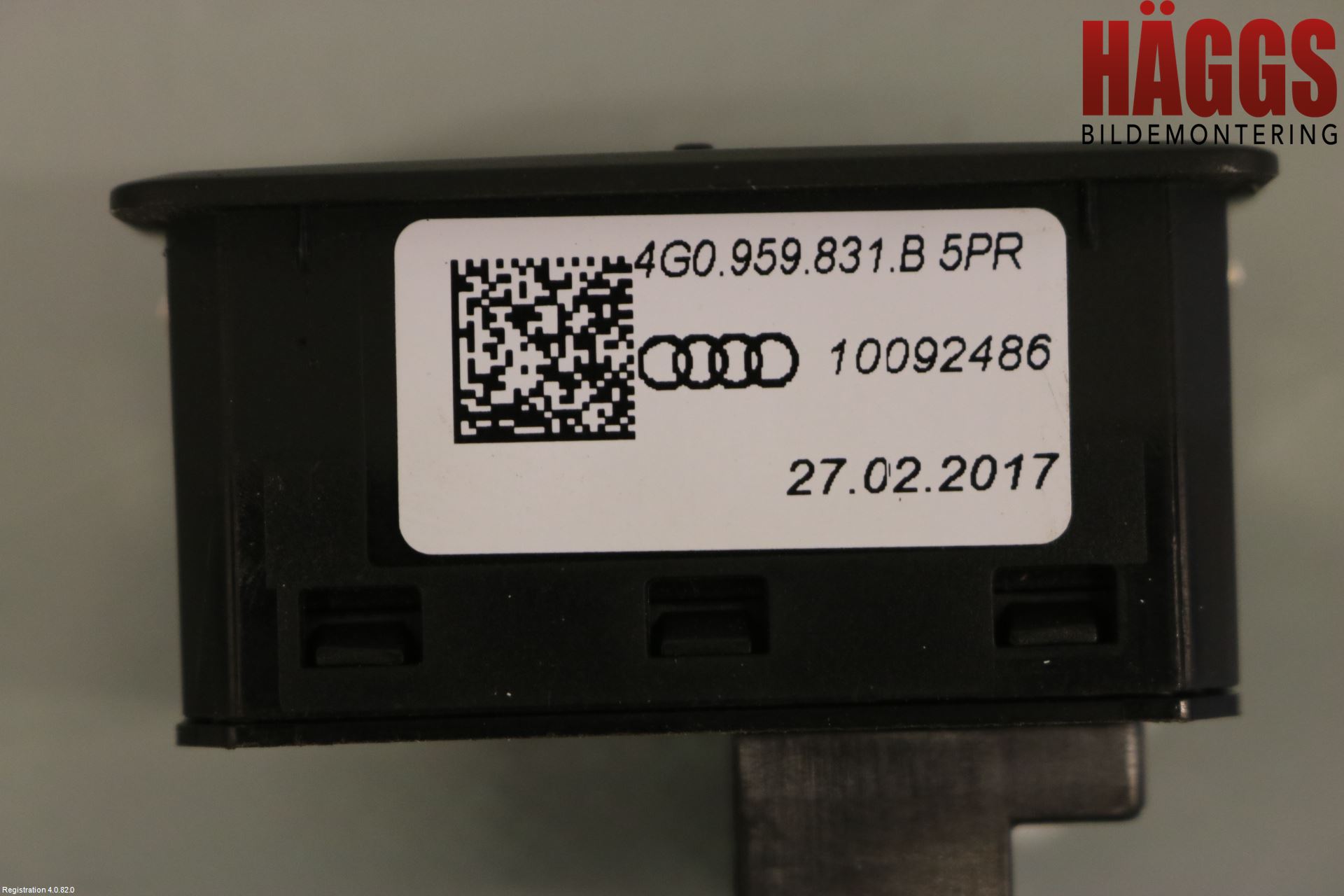 Audi A6 ALLROAD 12-18 Strömställare Baklucka