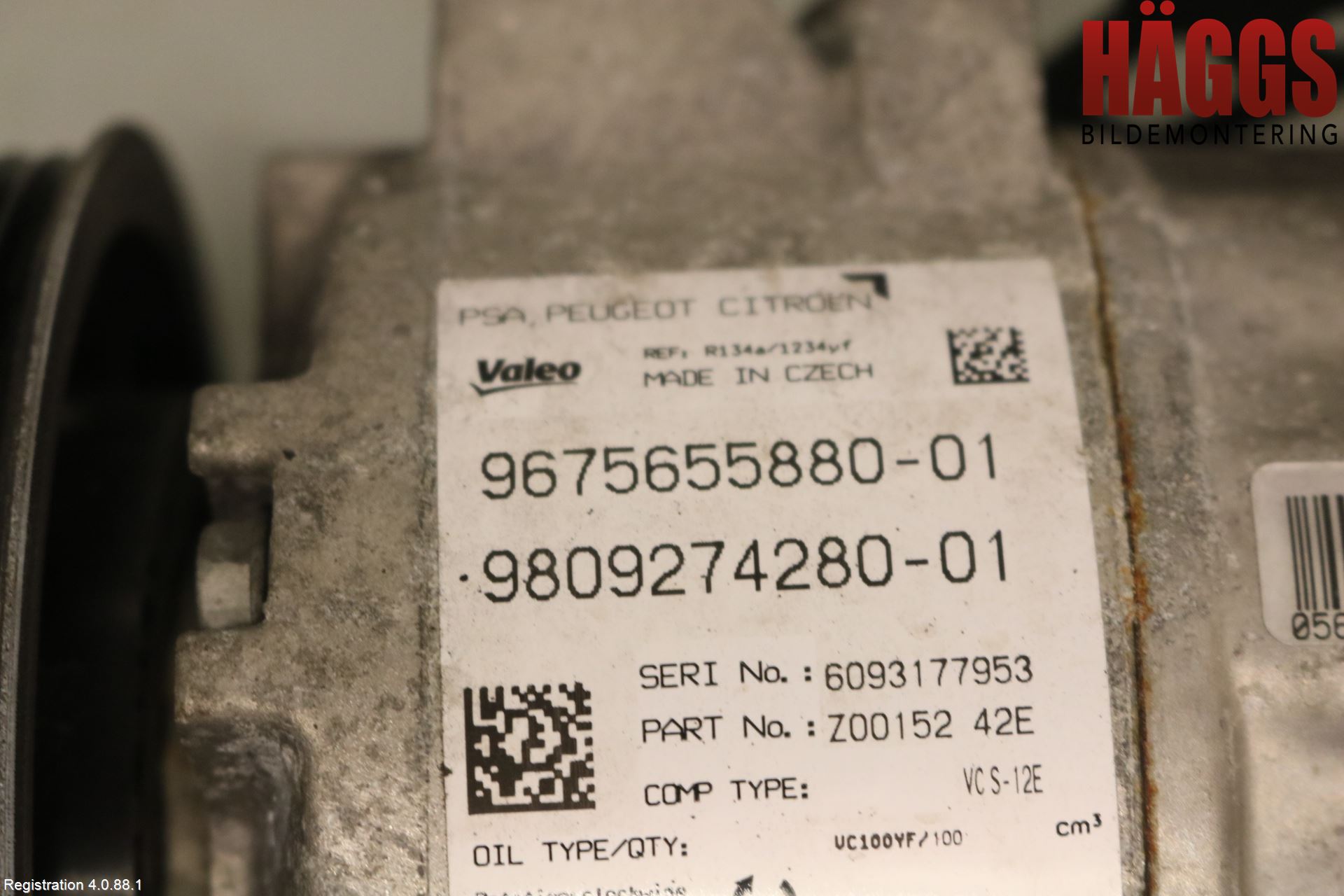 Peugeot 308 14-21 Ac Kompressor