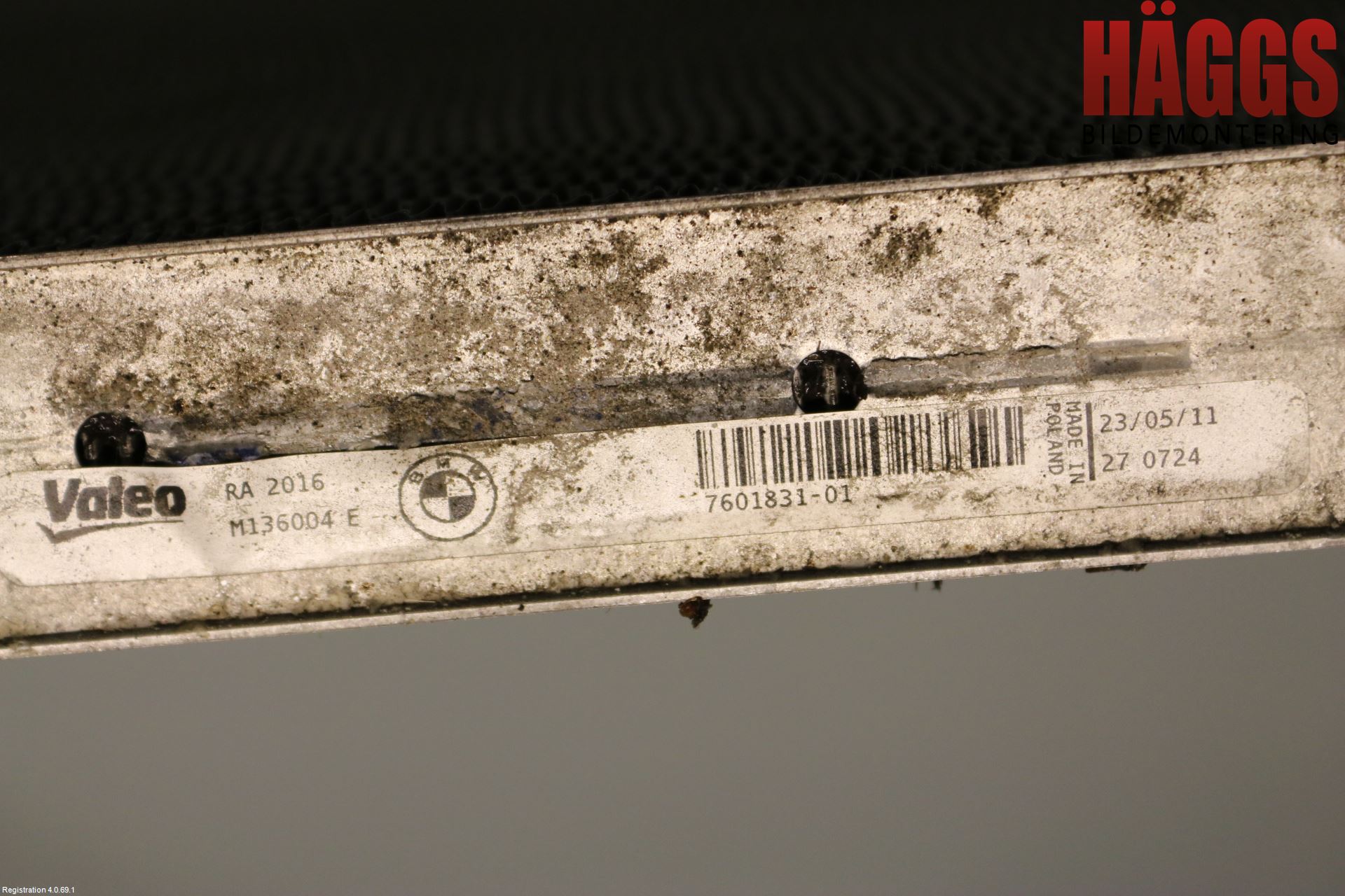 BMW 5 F10/F11/F18 09-17 Kylare Aut