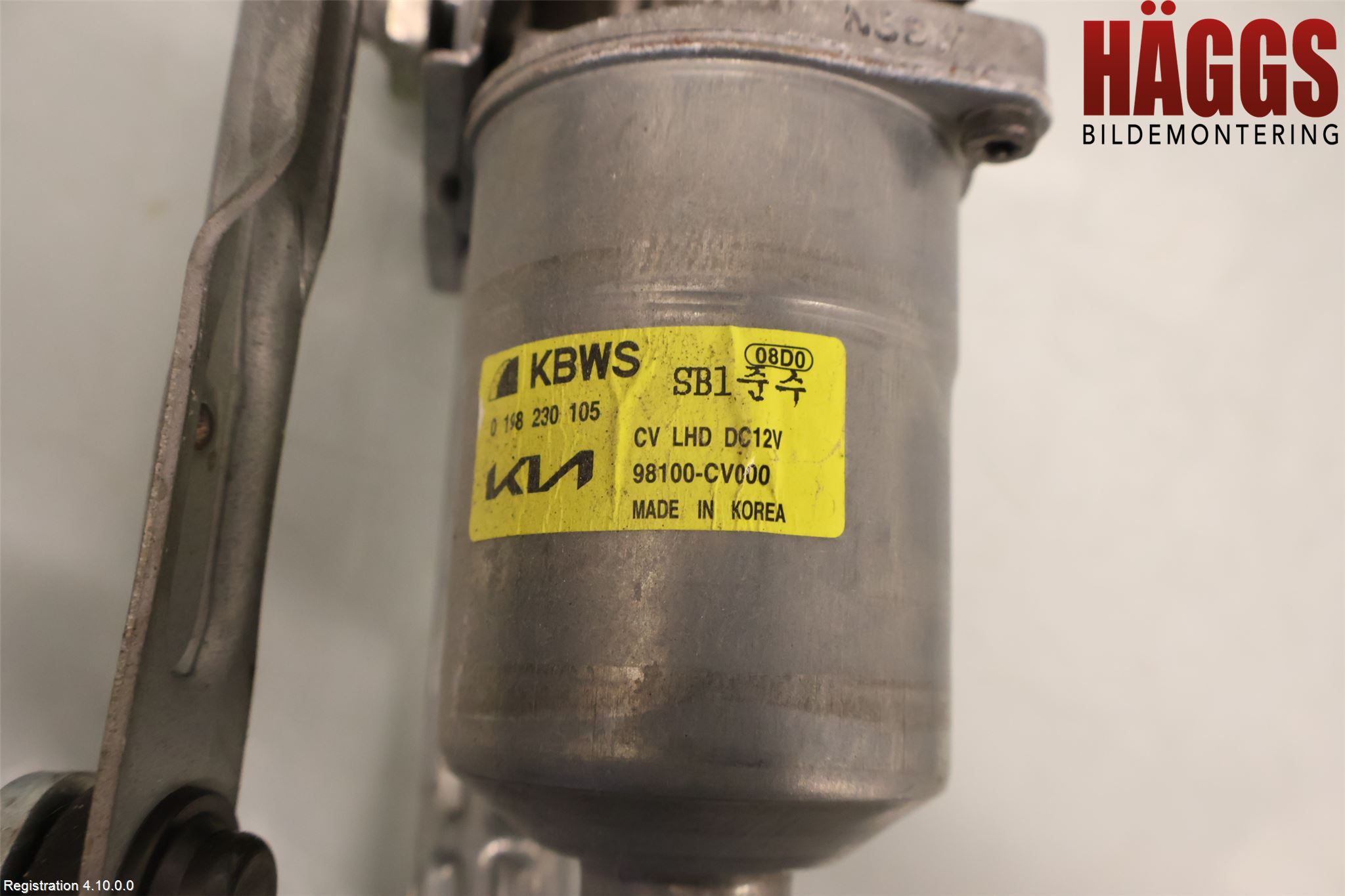 Kia EV6 (CV) 22- Torkarmotor Vindruta