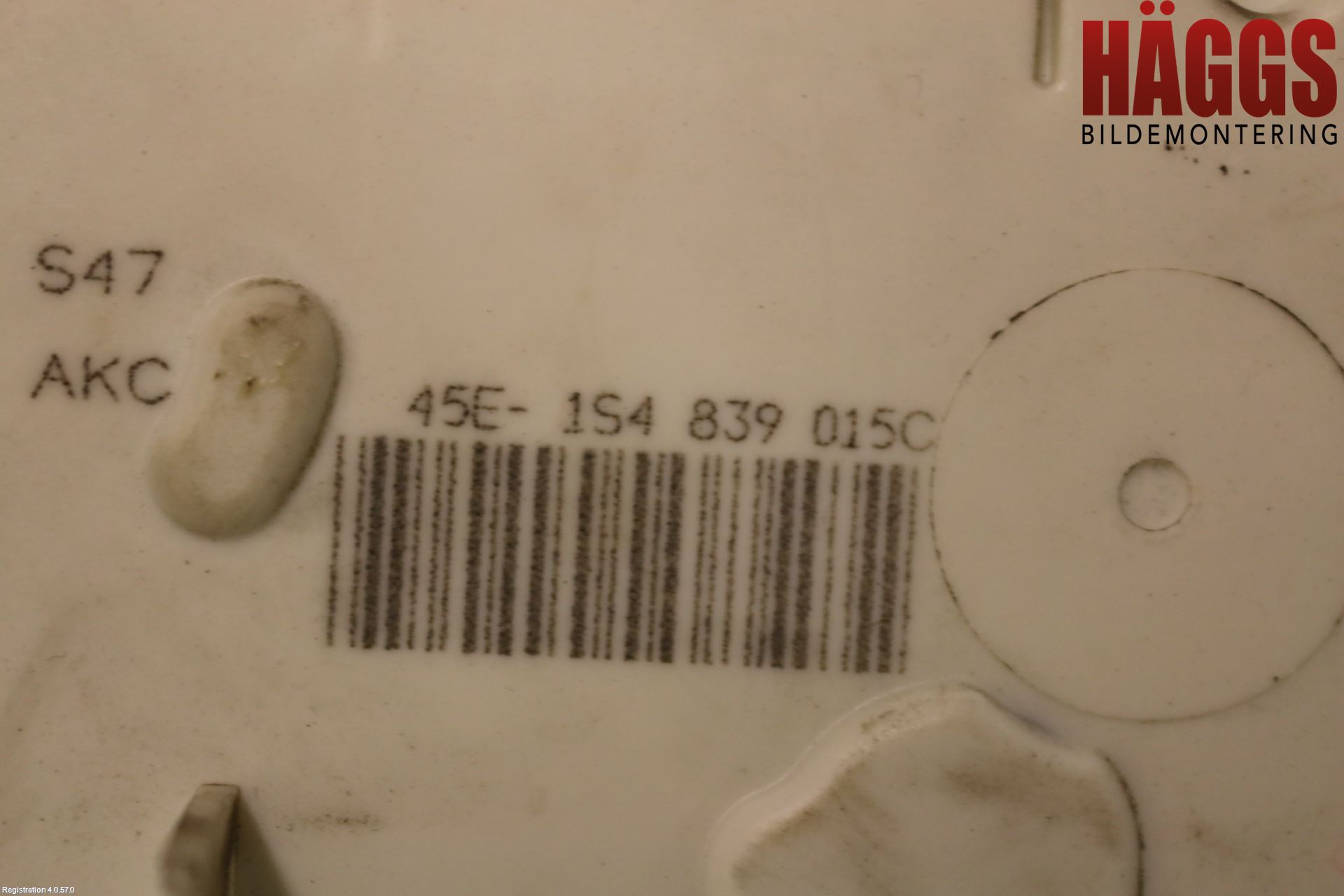 Volkswagen VW UP! / E-UP! Låskista-Dörrlås