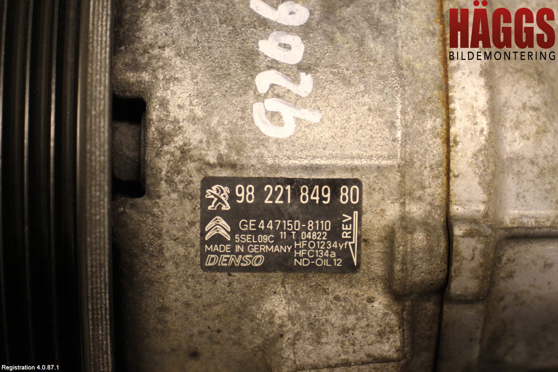 Peugeot PEUGOT 208 16-19 Ac Kompressor