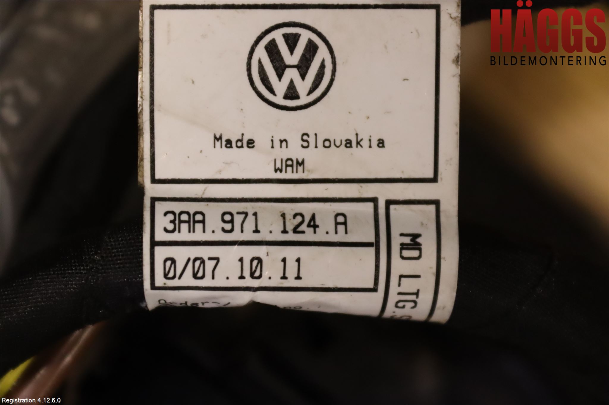 Volkswagen VW PASSAT 11-14 Dragkrok