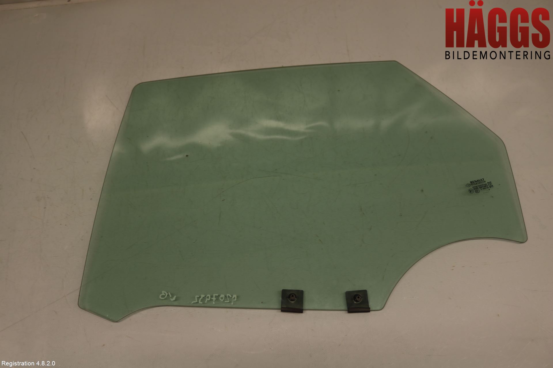 Renault CAPTUR 13-19 Dörruta Bak Vänster