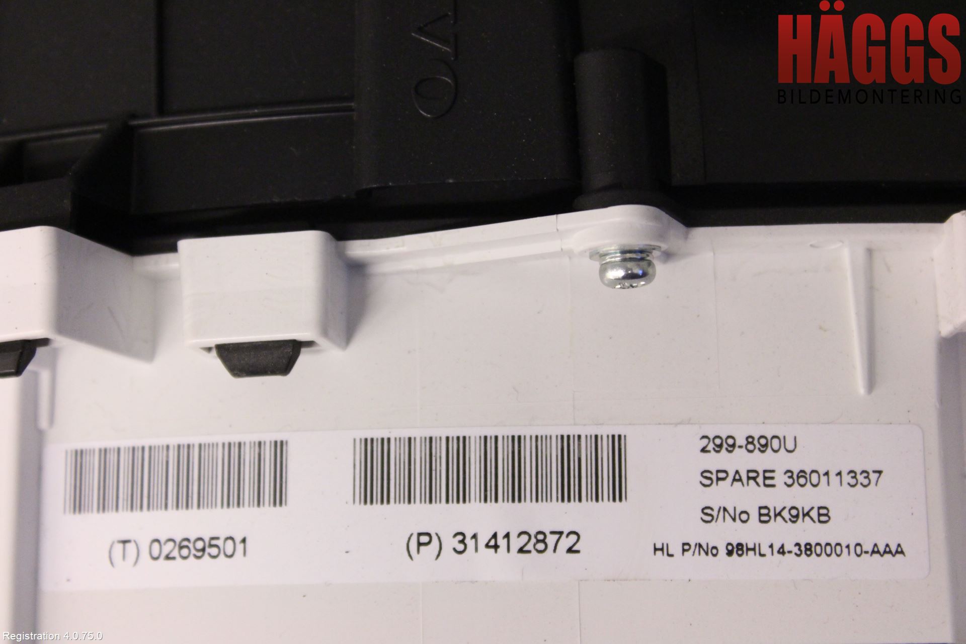 Volvo V40 12-19 Instrument Komb