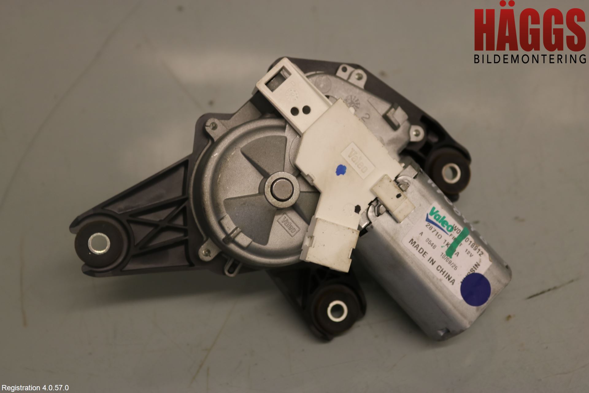 Nissan JUKE 10-14 Torkarmotor Baklucka