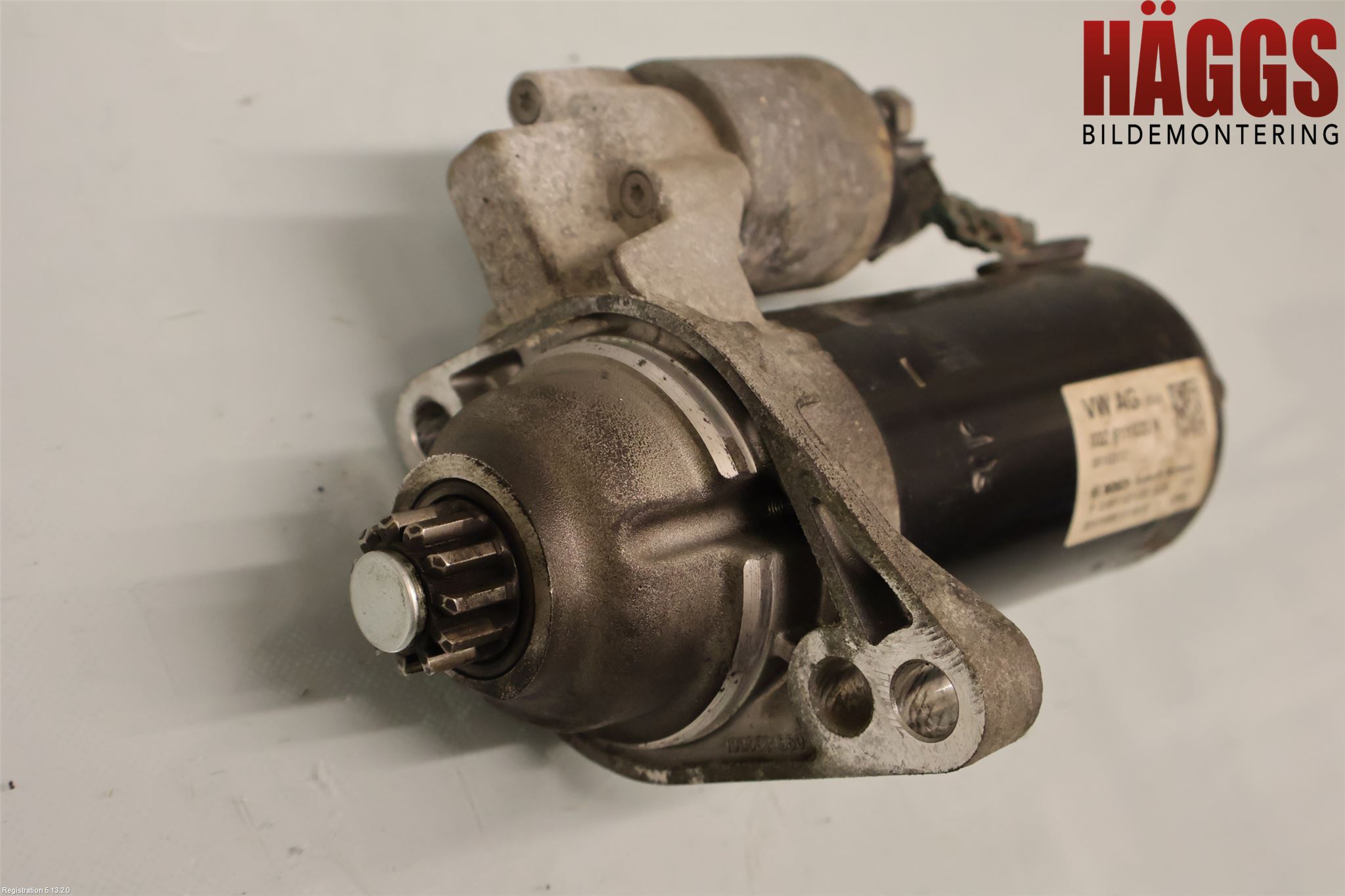 Volkswagen VW TRANSP/CARAVELLE (T5) 04-15 Startmotor Diesel